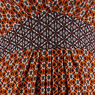 Robe multicolore imprimée - Femme - Redoute - Taille 46/48 Très bon état - Vue 3 - 