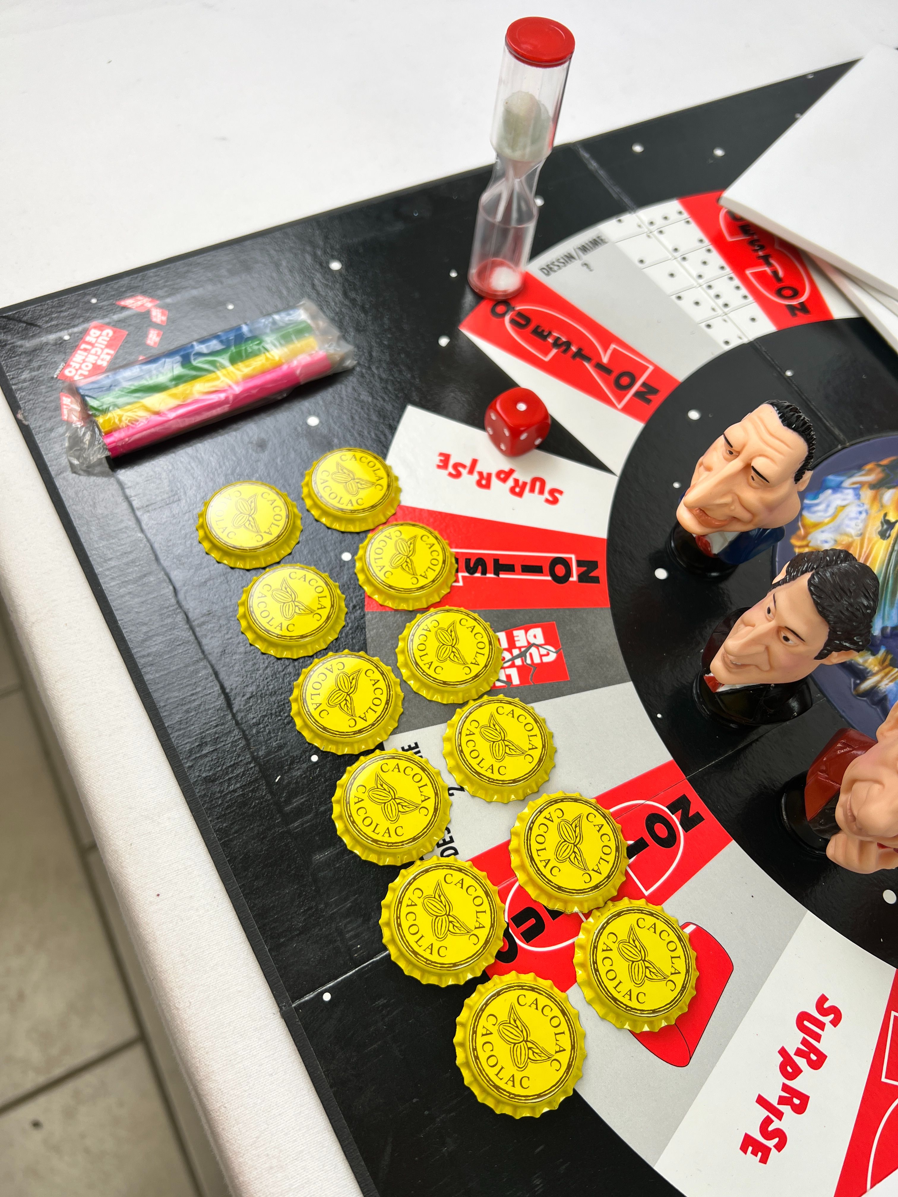 Voir photo 6 de Les guignols de l'info Le jeu Canal+ Idéal 1994 Les guignols de l'info Le jeu Canal+ Idéal 1994 - Vue 6 -