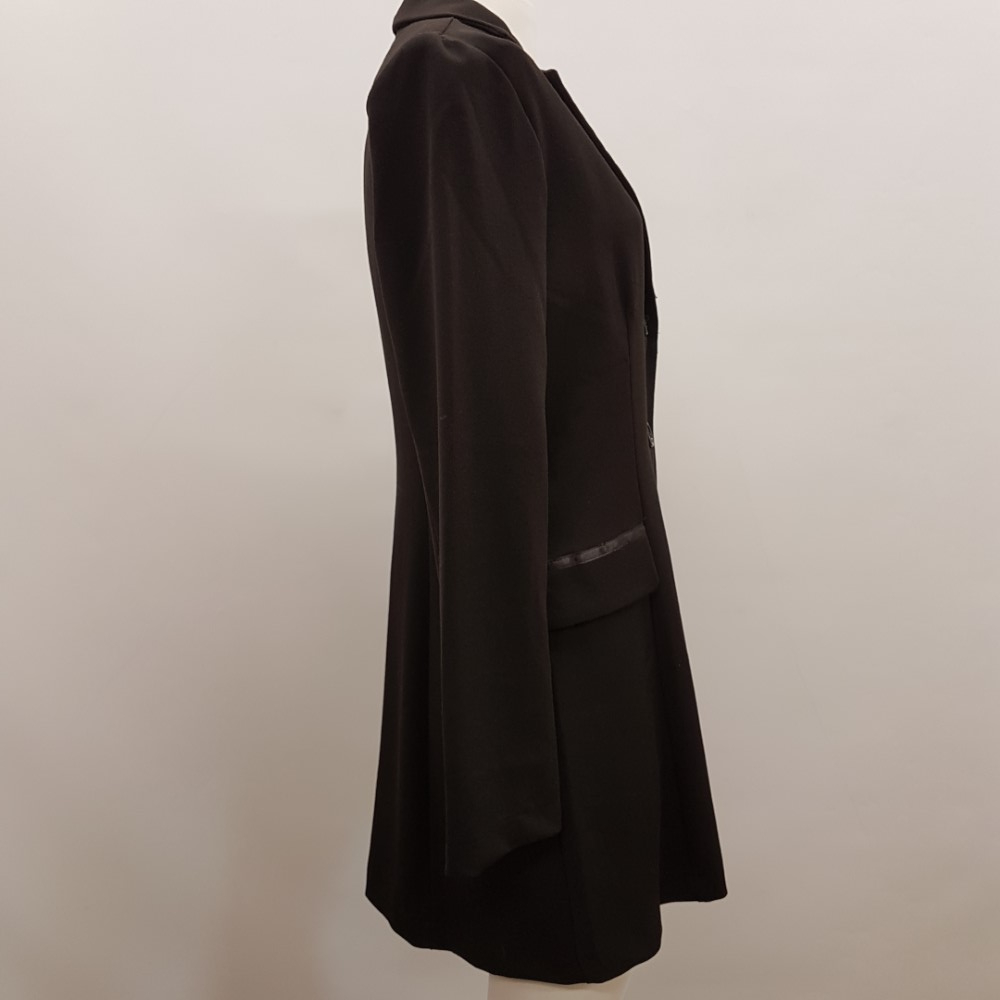 Manteau de fêtes ou soirée noir - POURQUOI PAS - taille 36 Très bon état - Vue 2 - 