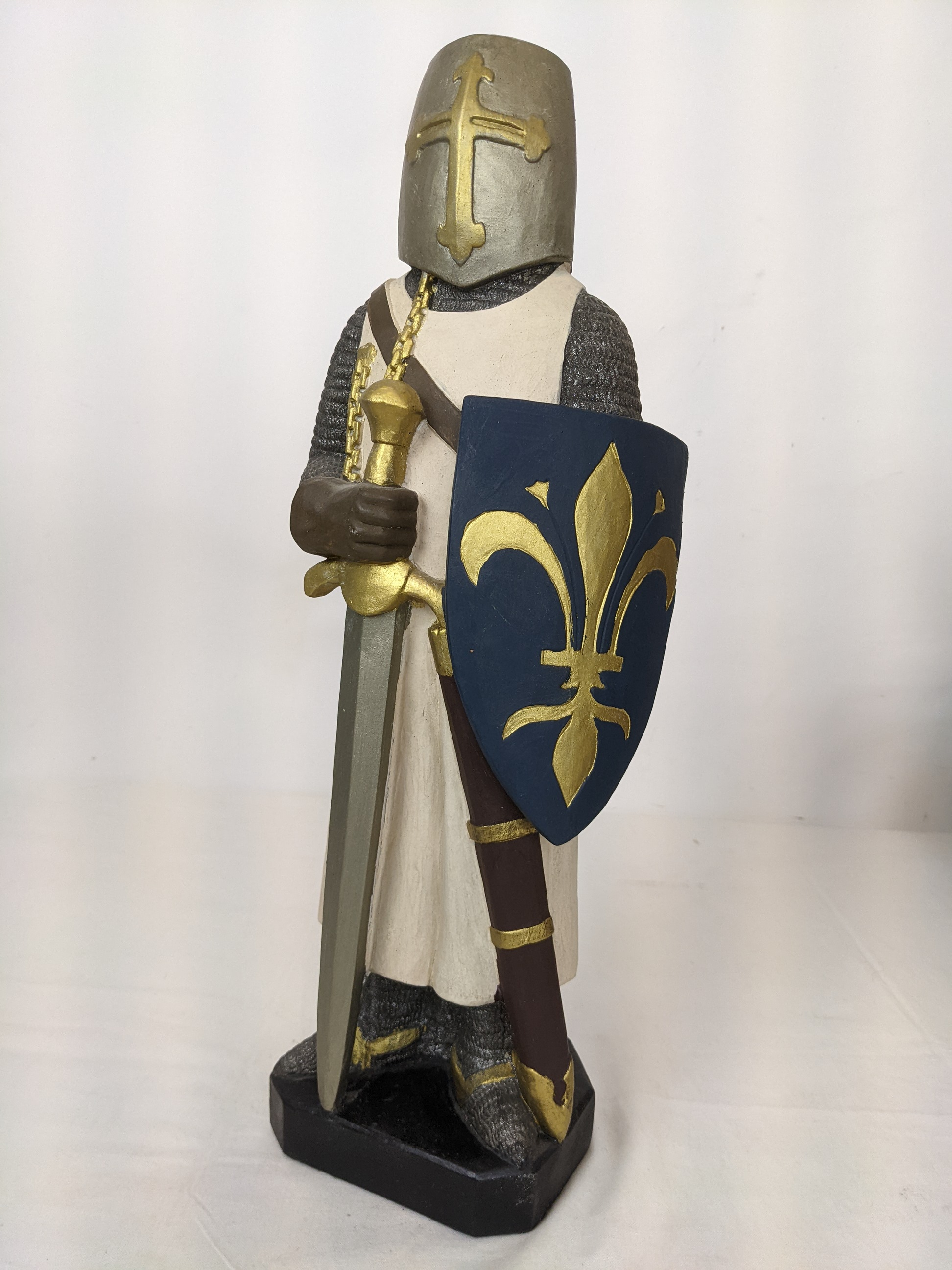 Statue Chevalier Cathare - terres- Celtiques  Comme neuf - Vue 2 - 