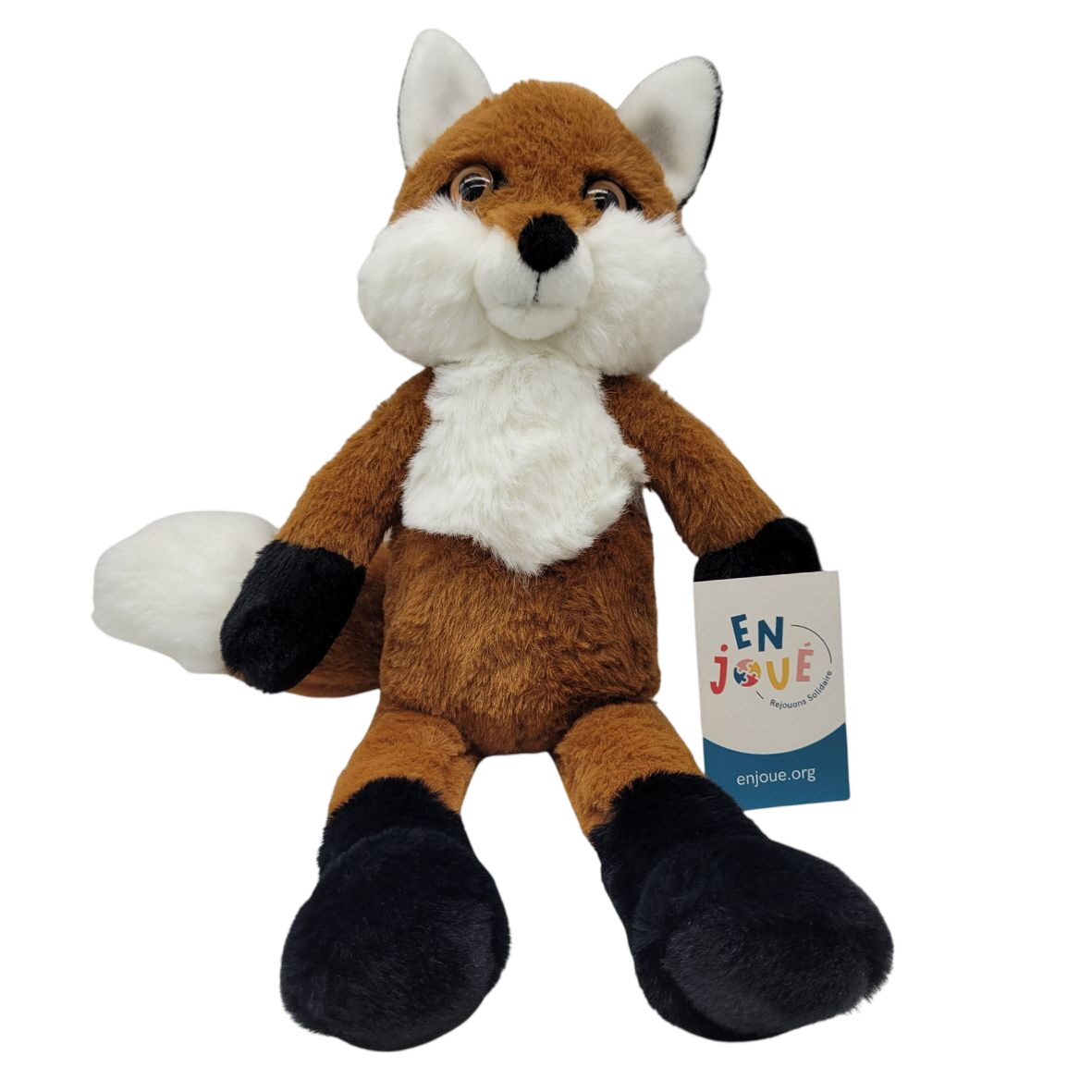 Peluche Doudou - Renard 45 cm - Jemini - À partir de 12 mois. Très bon état -  reconditionné disponible sur Label Emmaüs