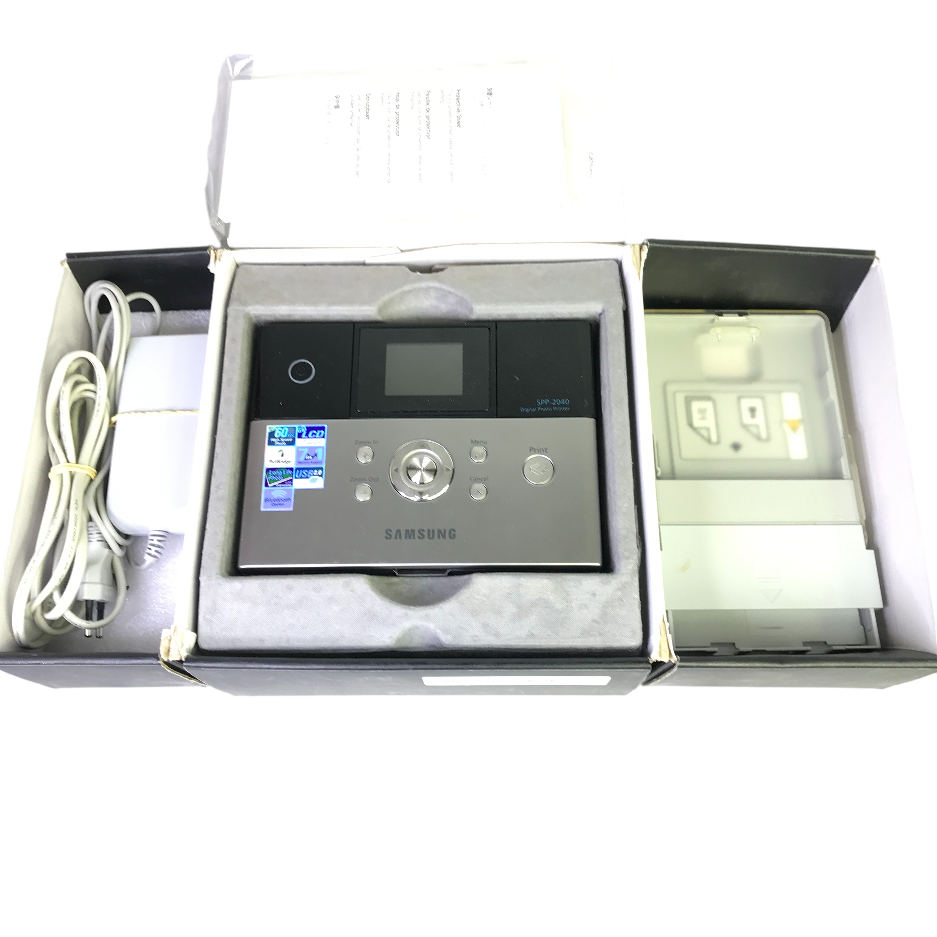 Imprimante photo thermique Samsung SPP-2040 Très bon état -  reconditionné disponible sur Label Emmaüs