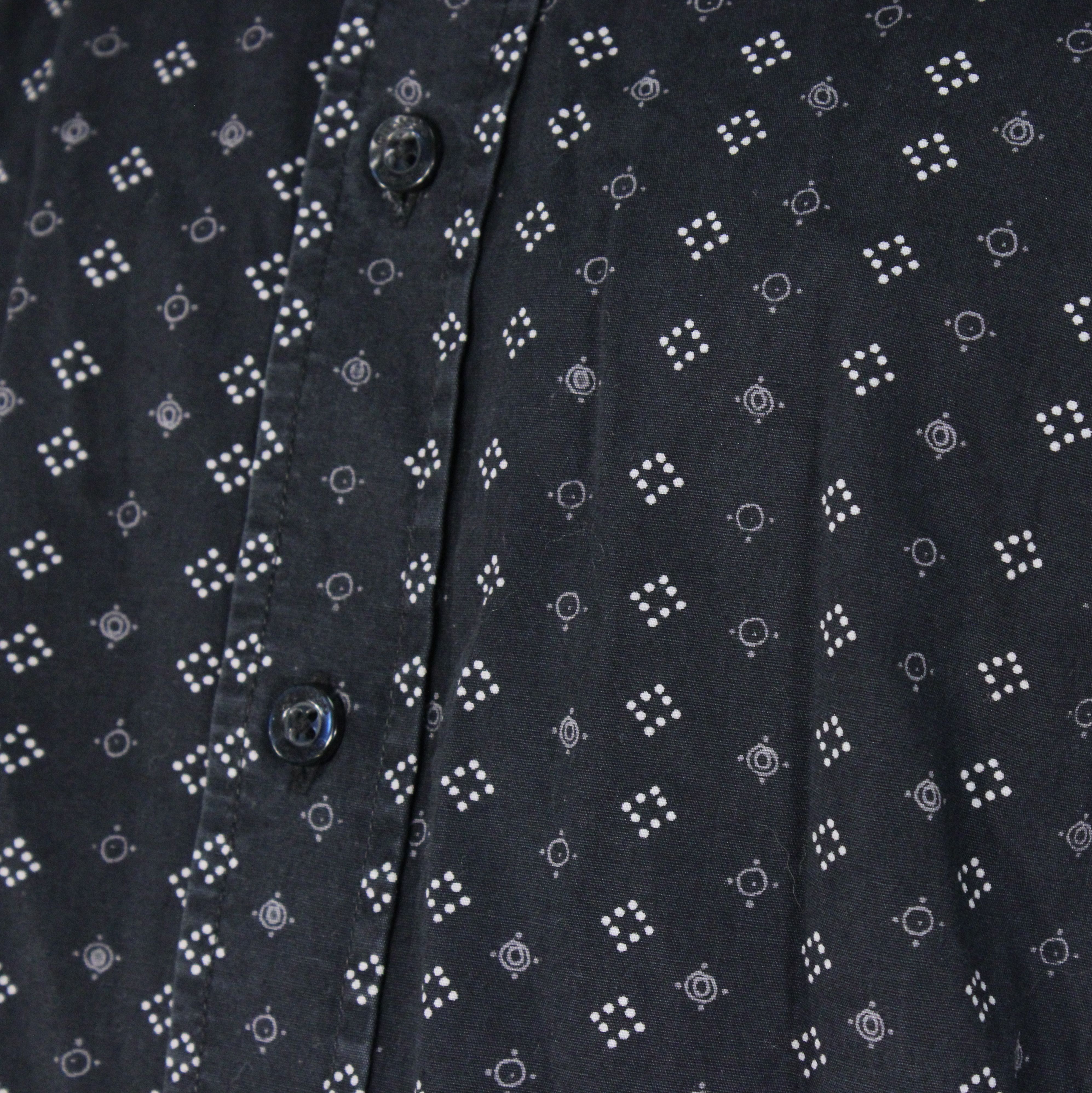 Chemise Homme Noir à Motifs BONOBO Taille L - Photo 4