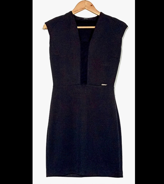 GUESS - Robe noire chic - S - guess los angeles - Modalova
