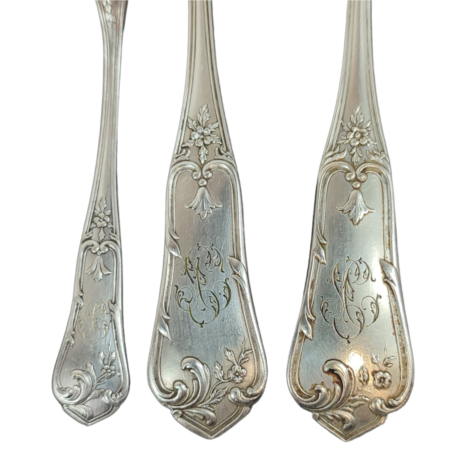 Ménagère 25 pièces (pour 8 personnes) plaquée argent orfèvre BOULENGER - État correct - Photo 7