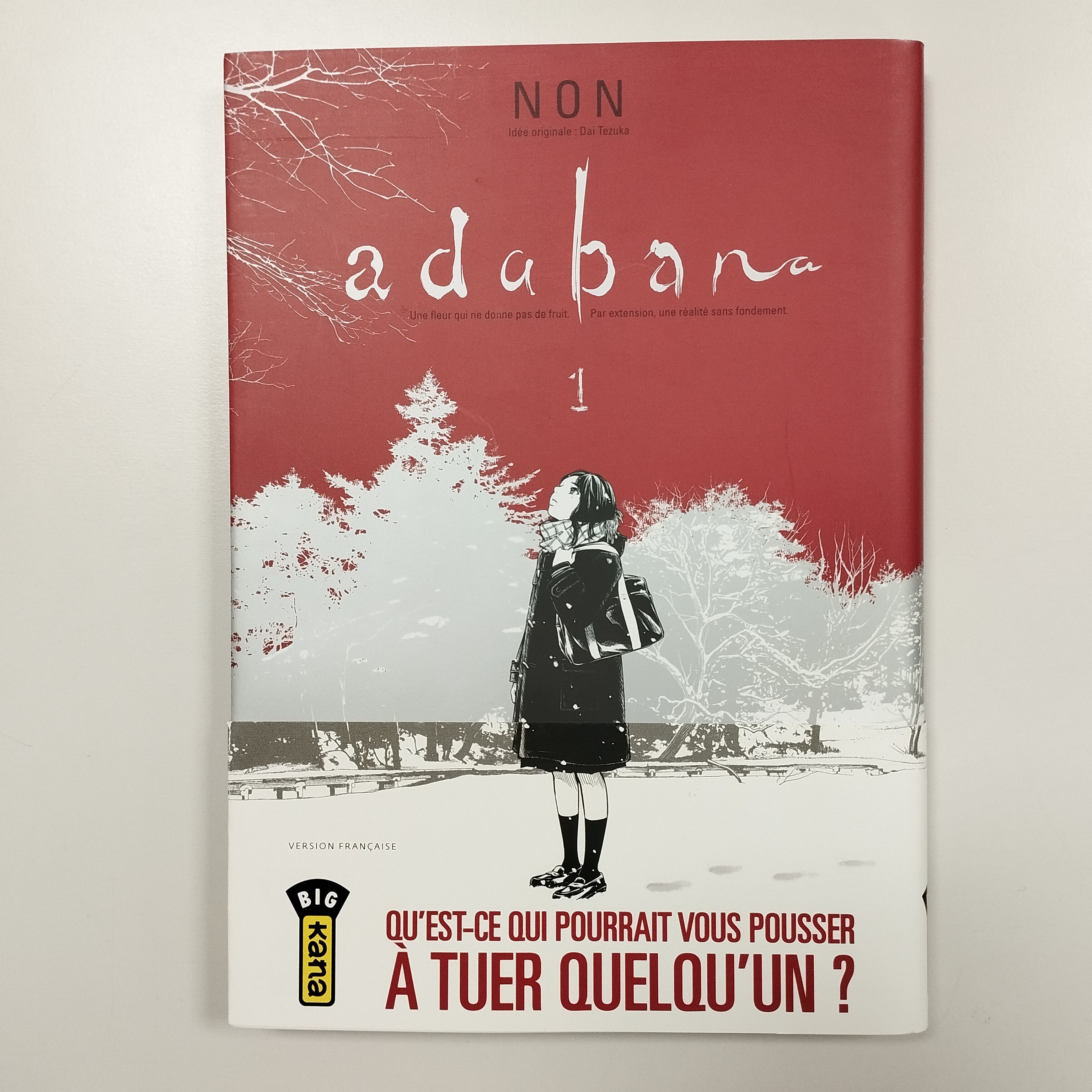 Lot de 3 bandes-dessinées mangas : Adabana T1/T2/T3 - Photo 1