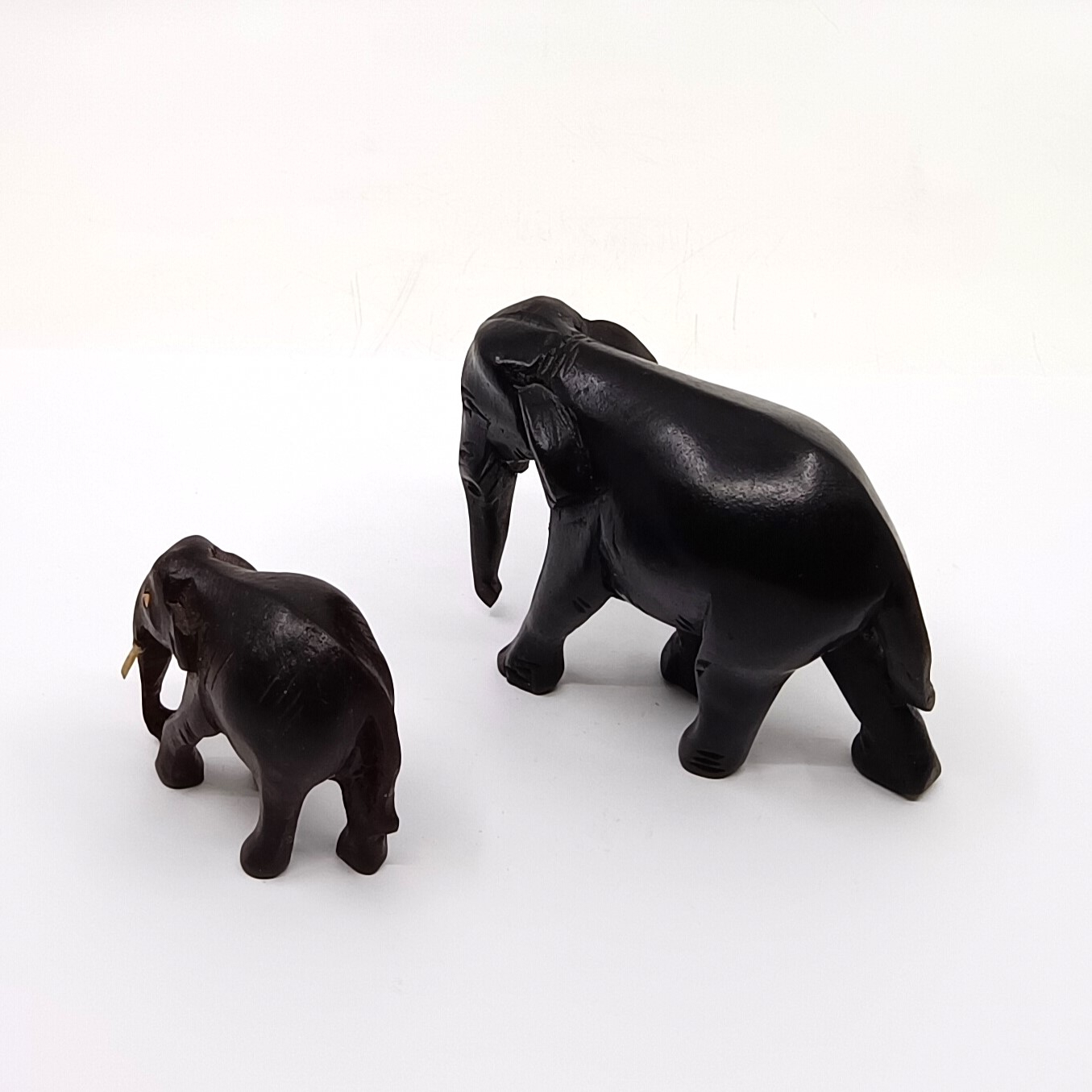 Lot de 2 éléphants - Photo 2