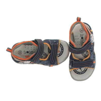 Chaussures bleues imprimées - Garçon - KOKIN - Pointures 23 - Photo 1