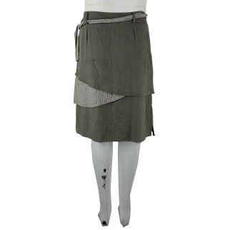 Jupe kaki à motifs - Femme - Edeis - Taille 48 - Photo 1