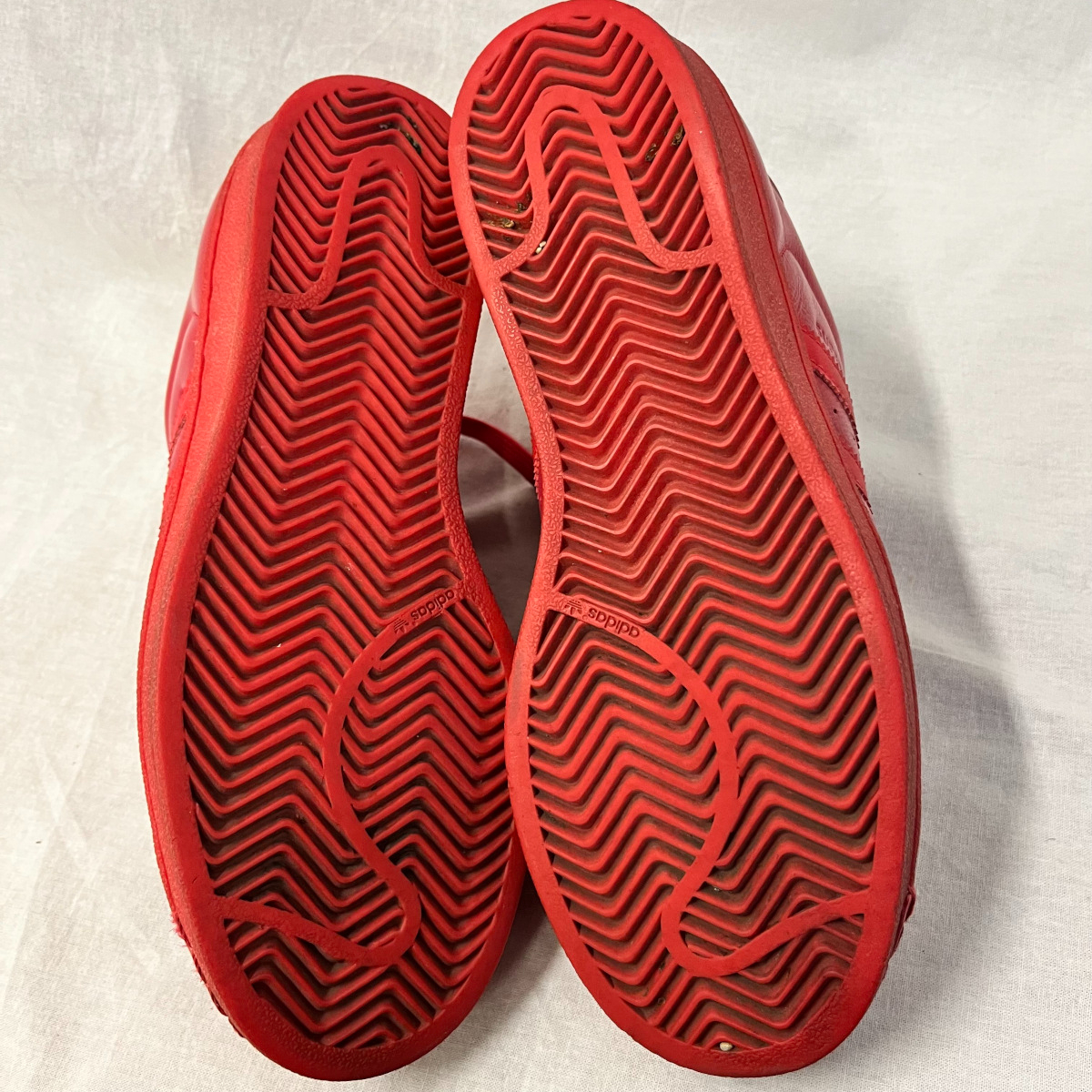 Basket rouge femme, Adidas Superstar, taille38 Bon état - Vue 5 - 