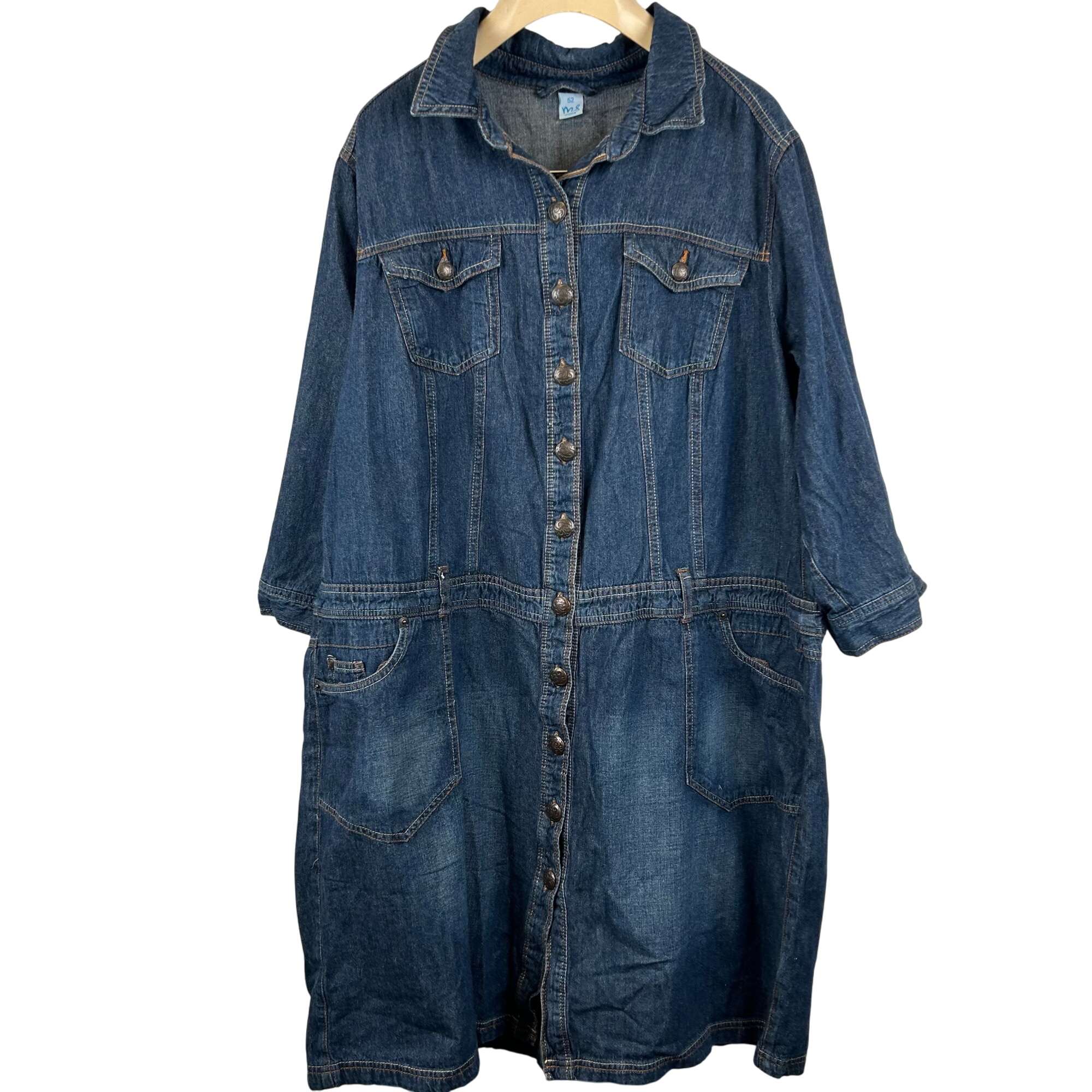 Robe en jean - Taille 60 - longueur 100cm - MS Mode - Modalova