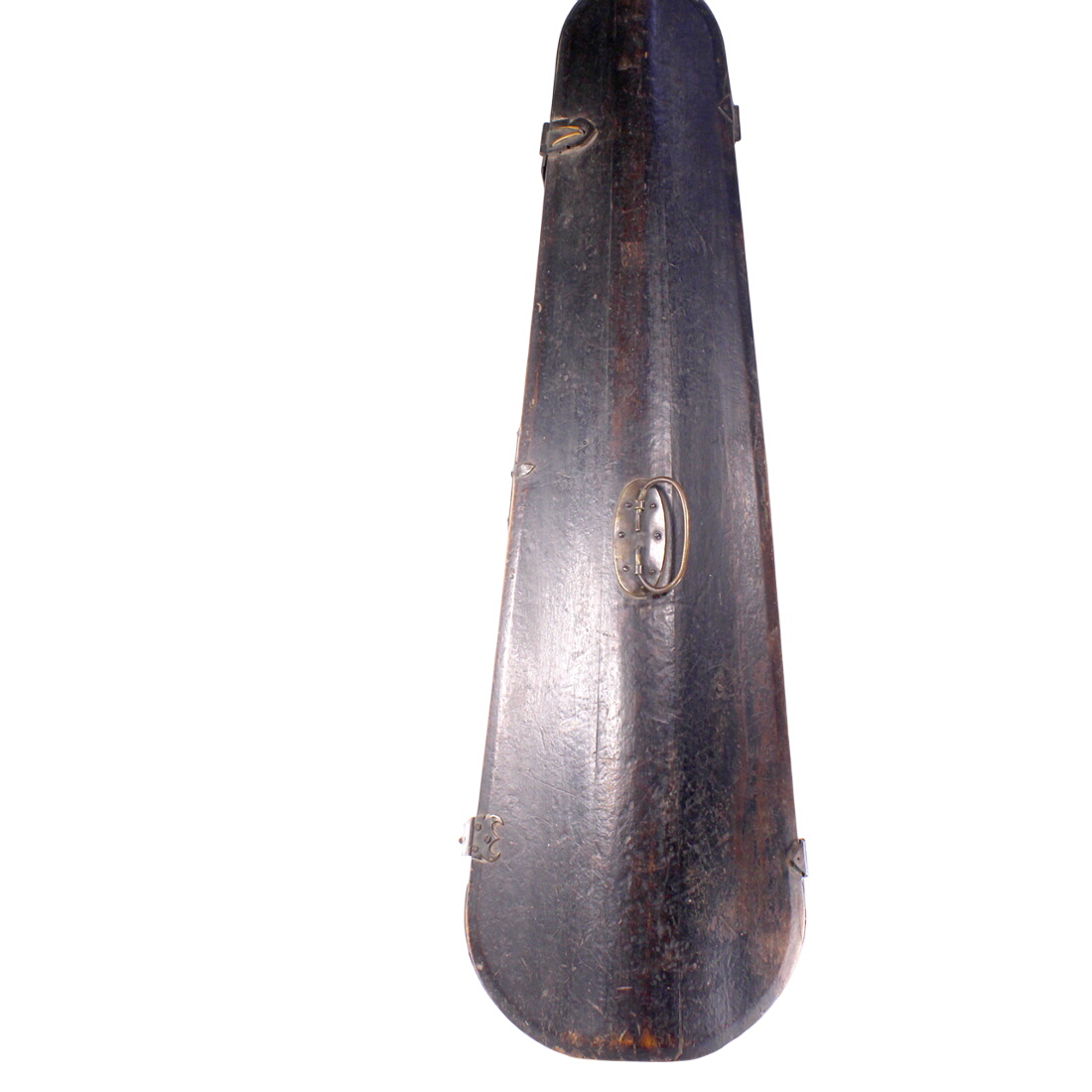Etui à violon ancien en bois - Photo 0