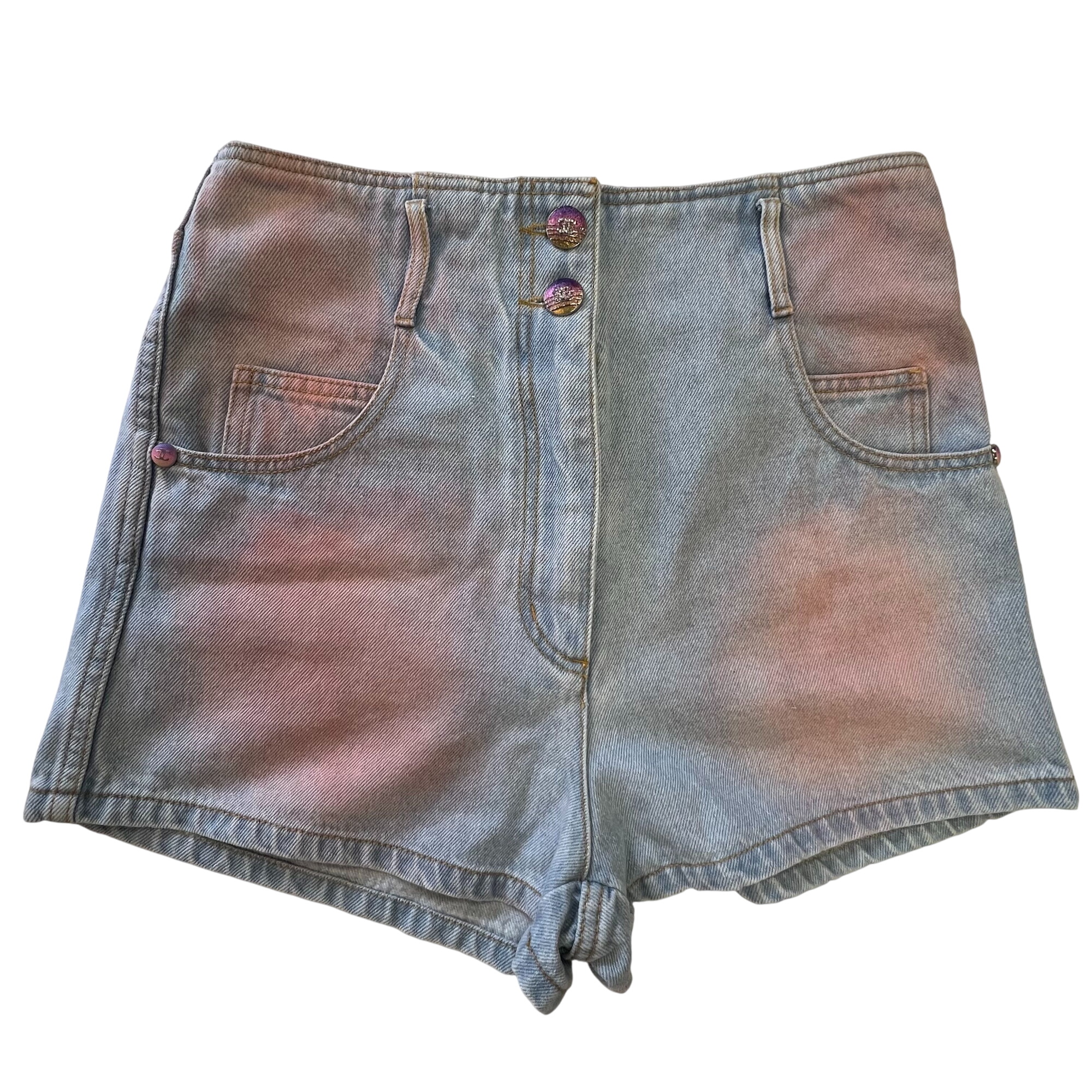Mini Short jean denim  T.40 - chanel - Modalova
