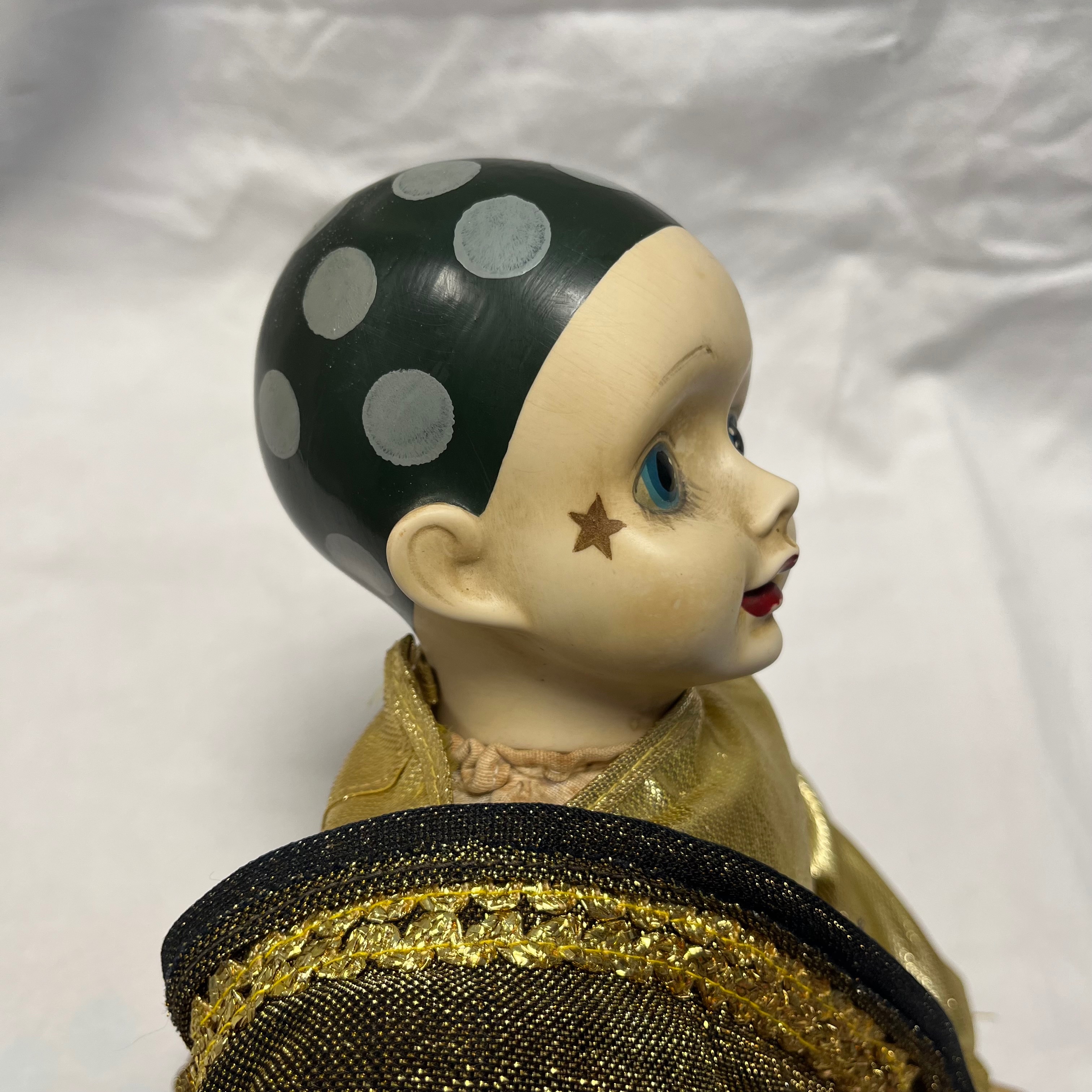 Porcelaine Années 70 Pierrot Vintage Bon état - Vue 3 - 