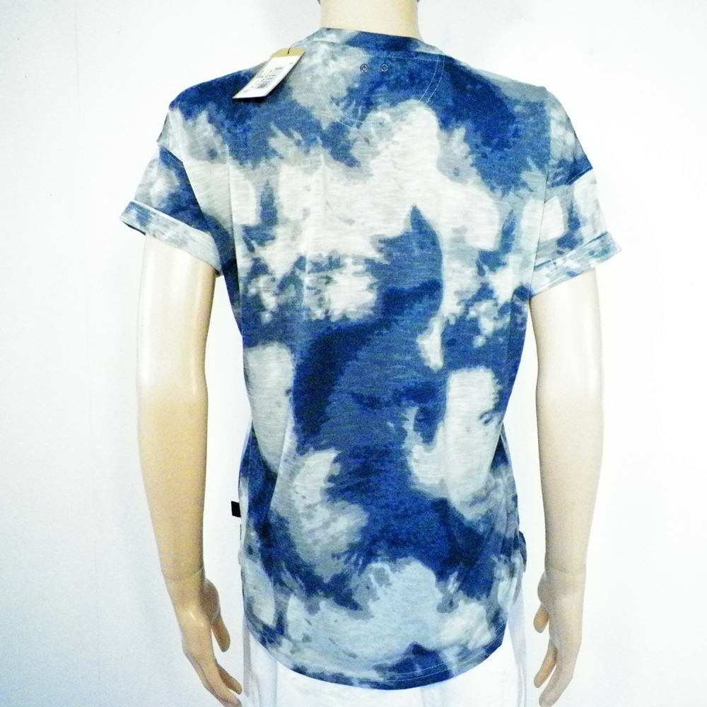 T-Shirt Femme Bleu/ Gris CONVERSE ALL STAR T XS.  - Vue 3 - 