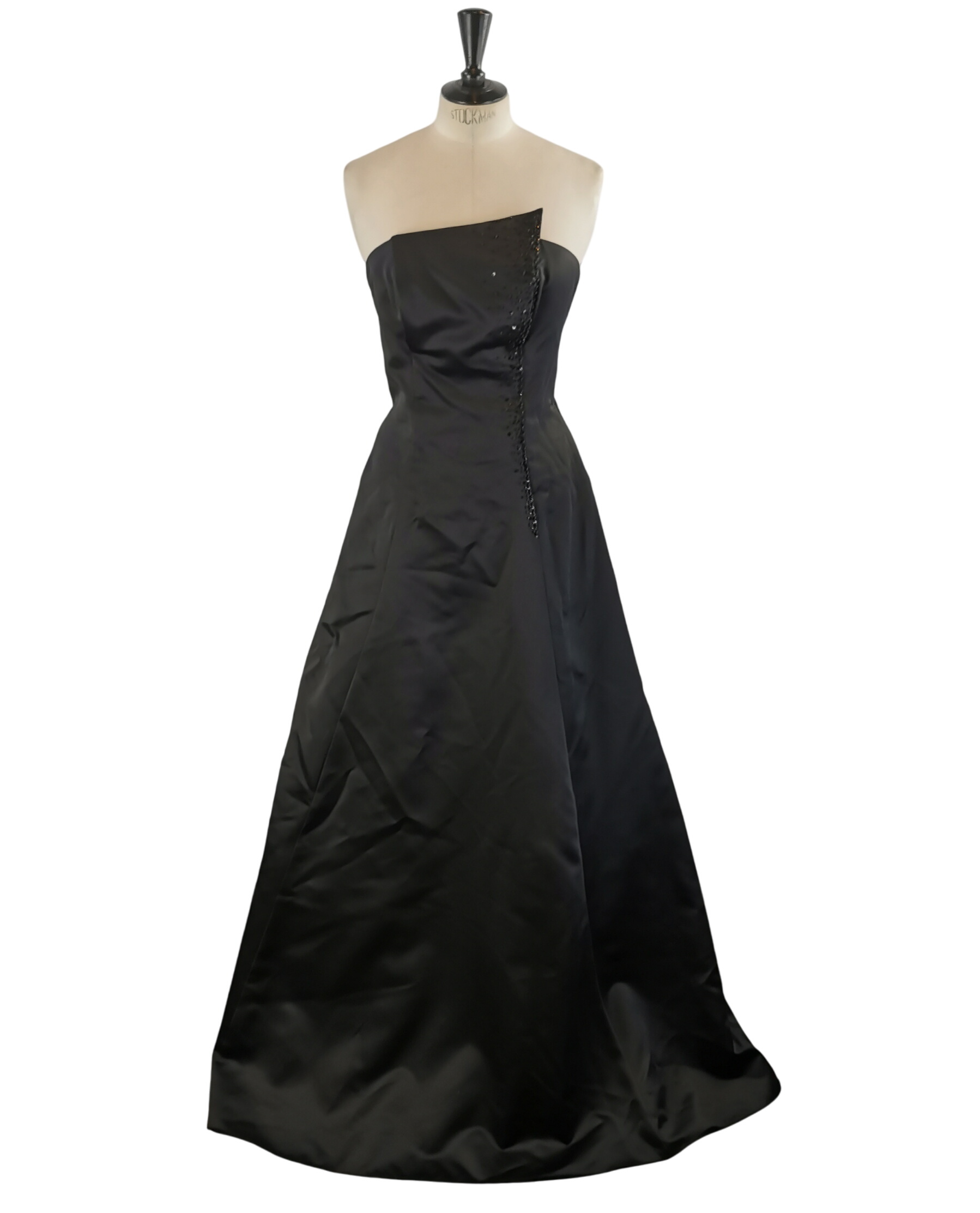 Robe de soirée KELSEY ROSE 40 noir  -  reconditionné disponible sur Label Emmaüs