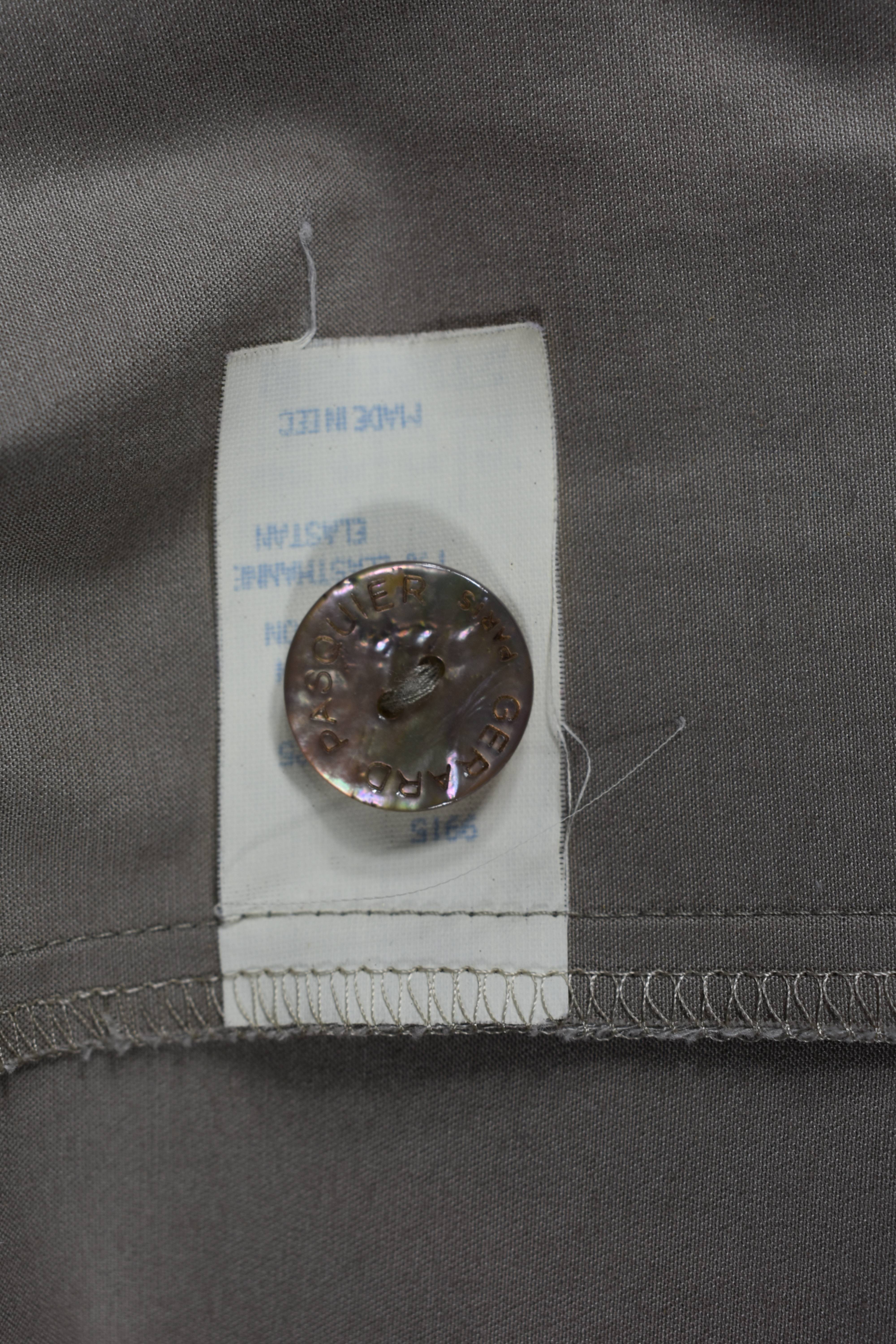 Veste femme Gérard Pasquier, taille 44 couleur beige-kaki. - Photo 6