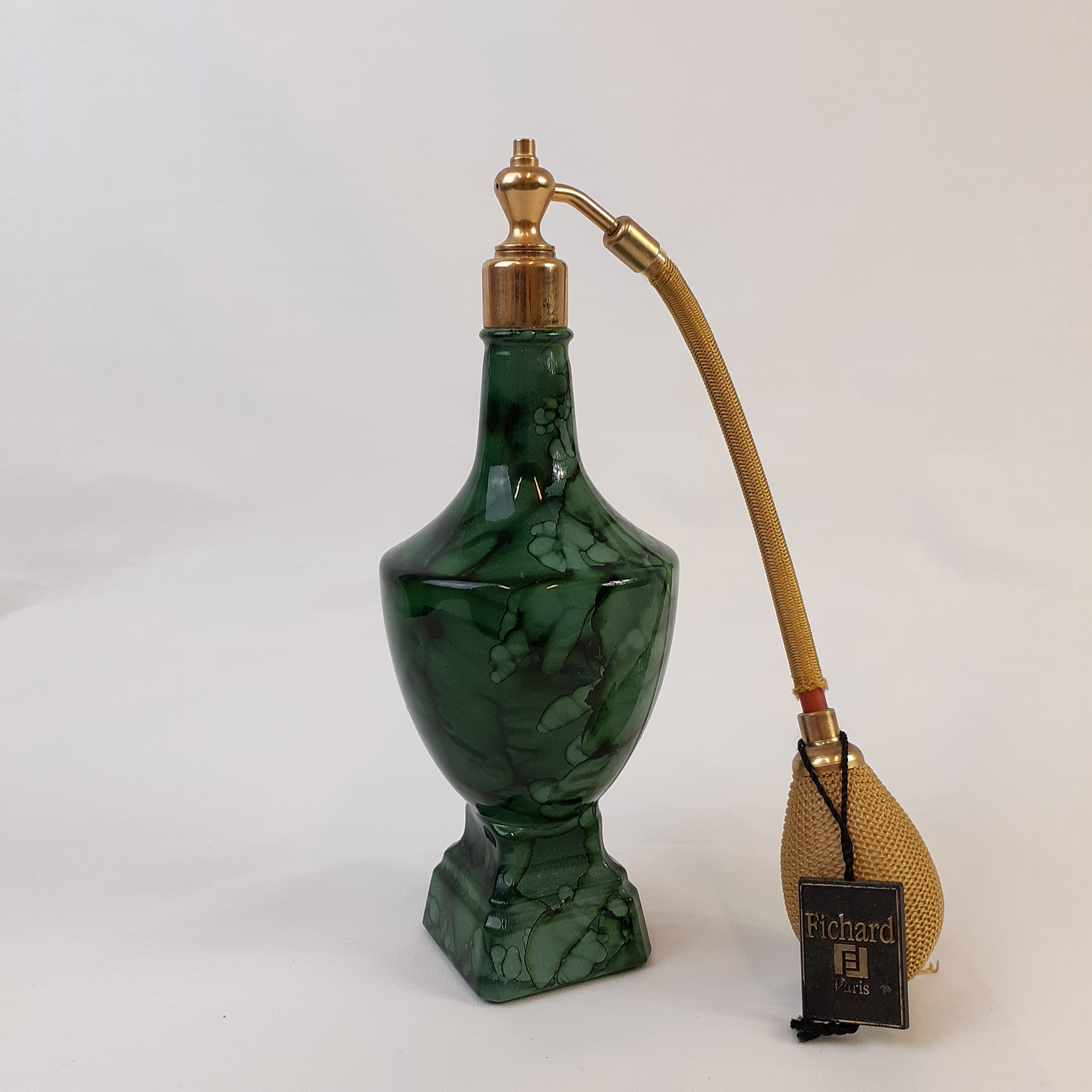 Vaporisateur parfum en porcelaine Fichard Paris Très bon état - Vue 8 - 
