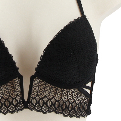 Soutien gorge noir avec armatures - Undiz - 95B - Photo 2