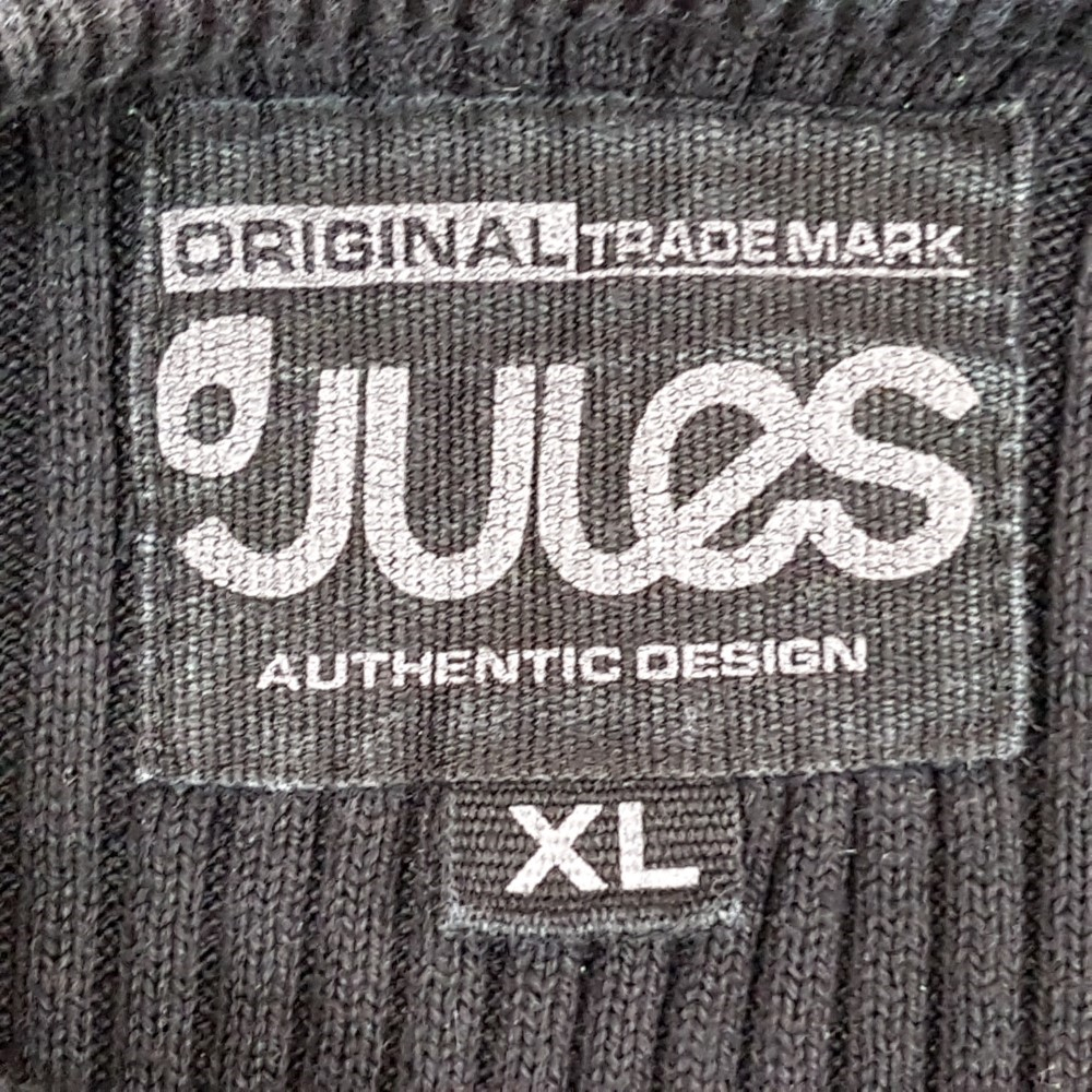 Voir photo 6 de Pull gris anthracite - JULES - Taille XL Pull gris anthracite - JULES - Taille XL Bon état - Vue 6 -
