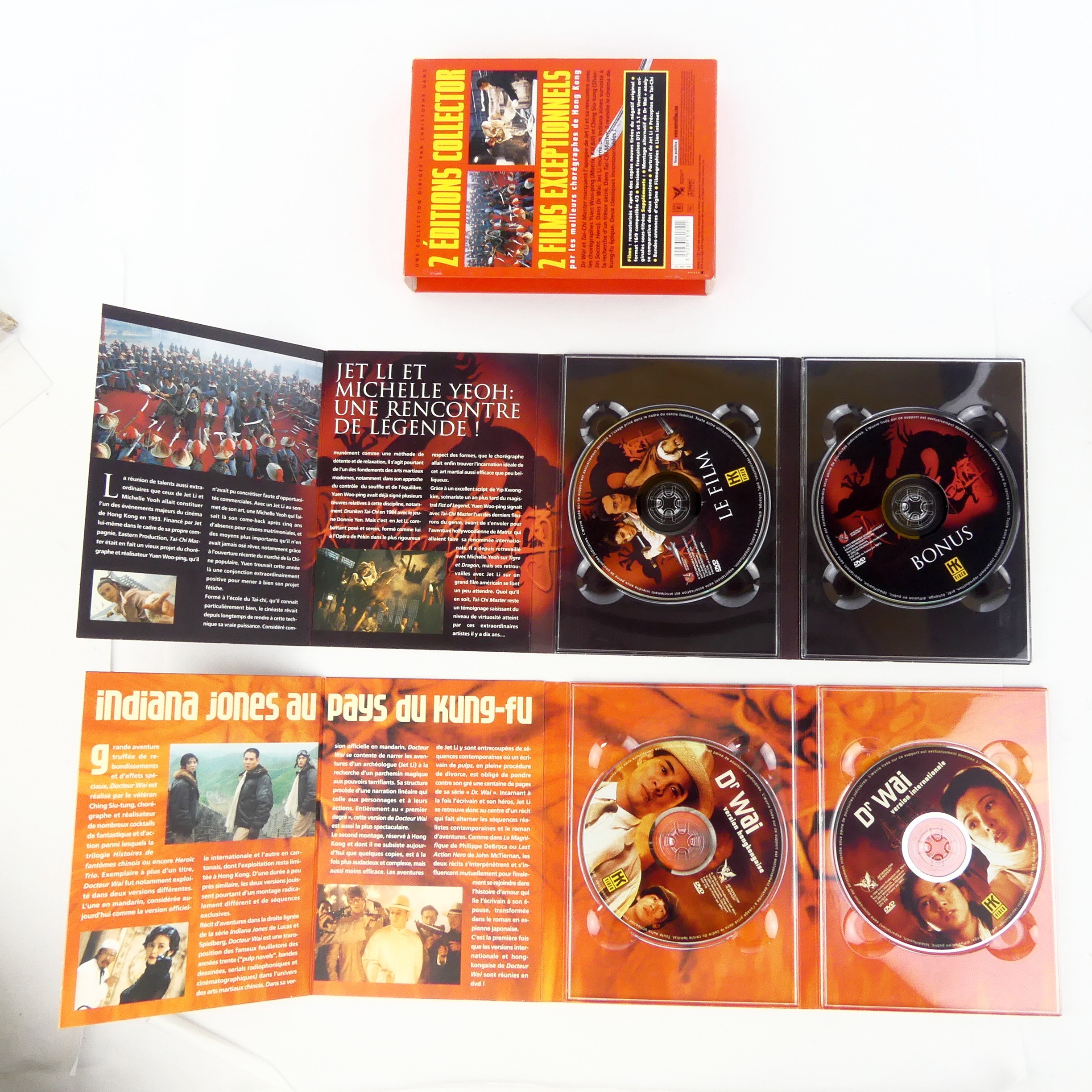 Coffret 2 DVD Editions collector Jet Li HK Vidéo 1993 Très bon état - Vue 5 - 