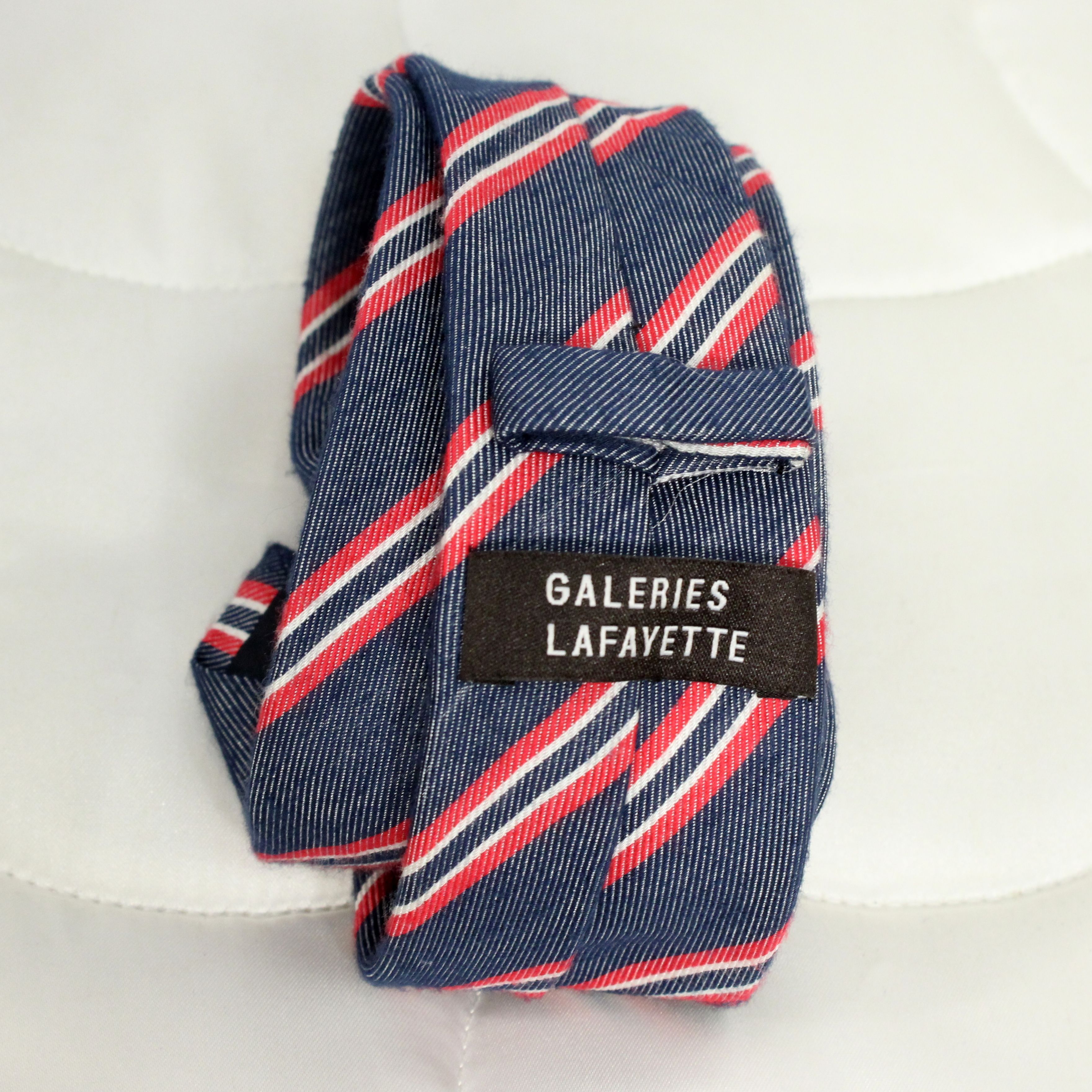 Cravate Bleu et Rouge GALERIES LAFAYETTE - Photo 1