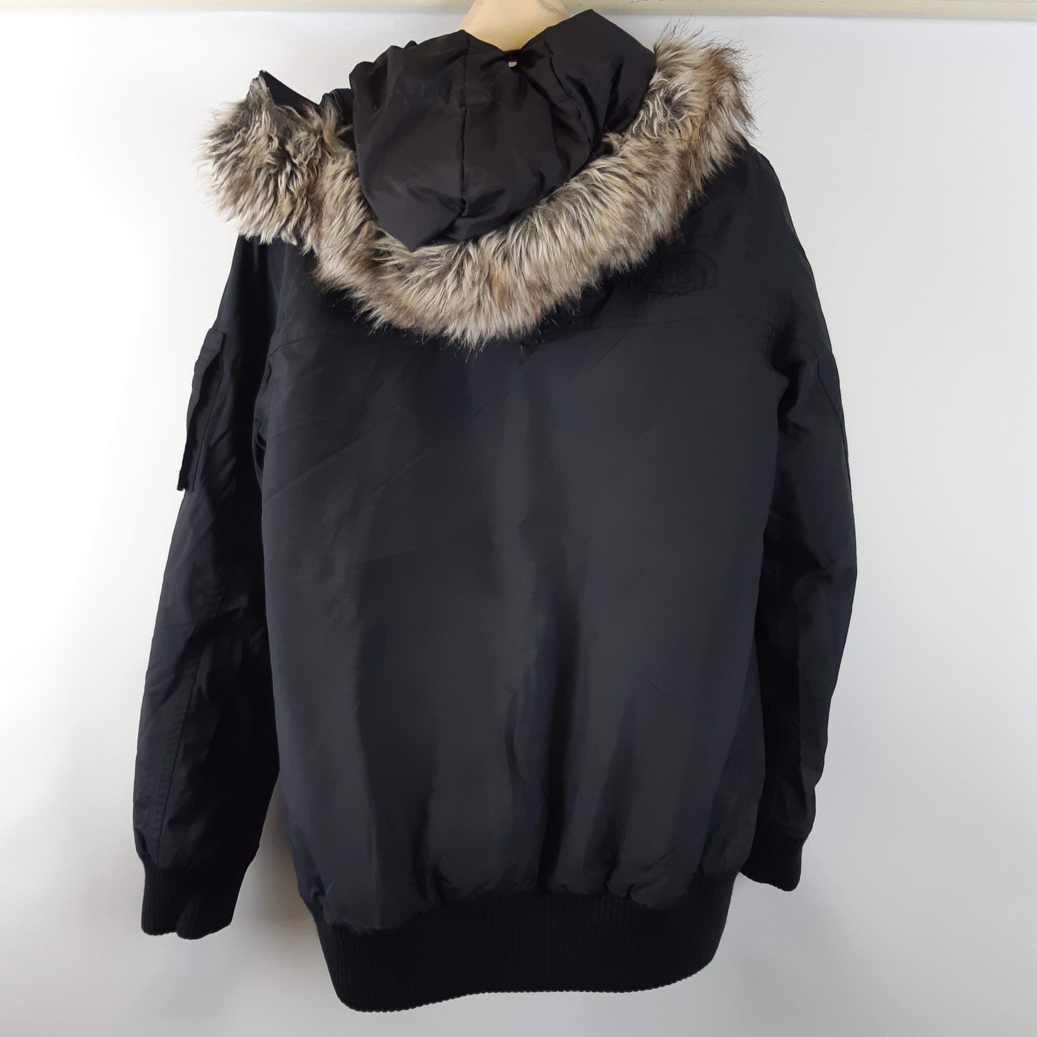 The North Face - Blouson à capuche fausse fourrure - Taille S État correct - Vue 3 - 