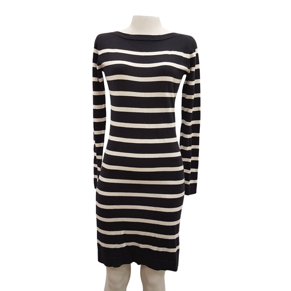 Robe bleu marine rayures blanches - RED GREEN - Taille S Bon état -  reconditionné disponible sur Label Emmaüs