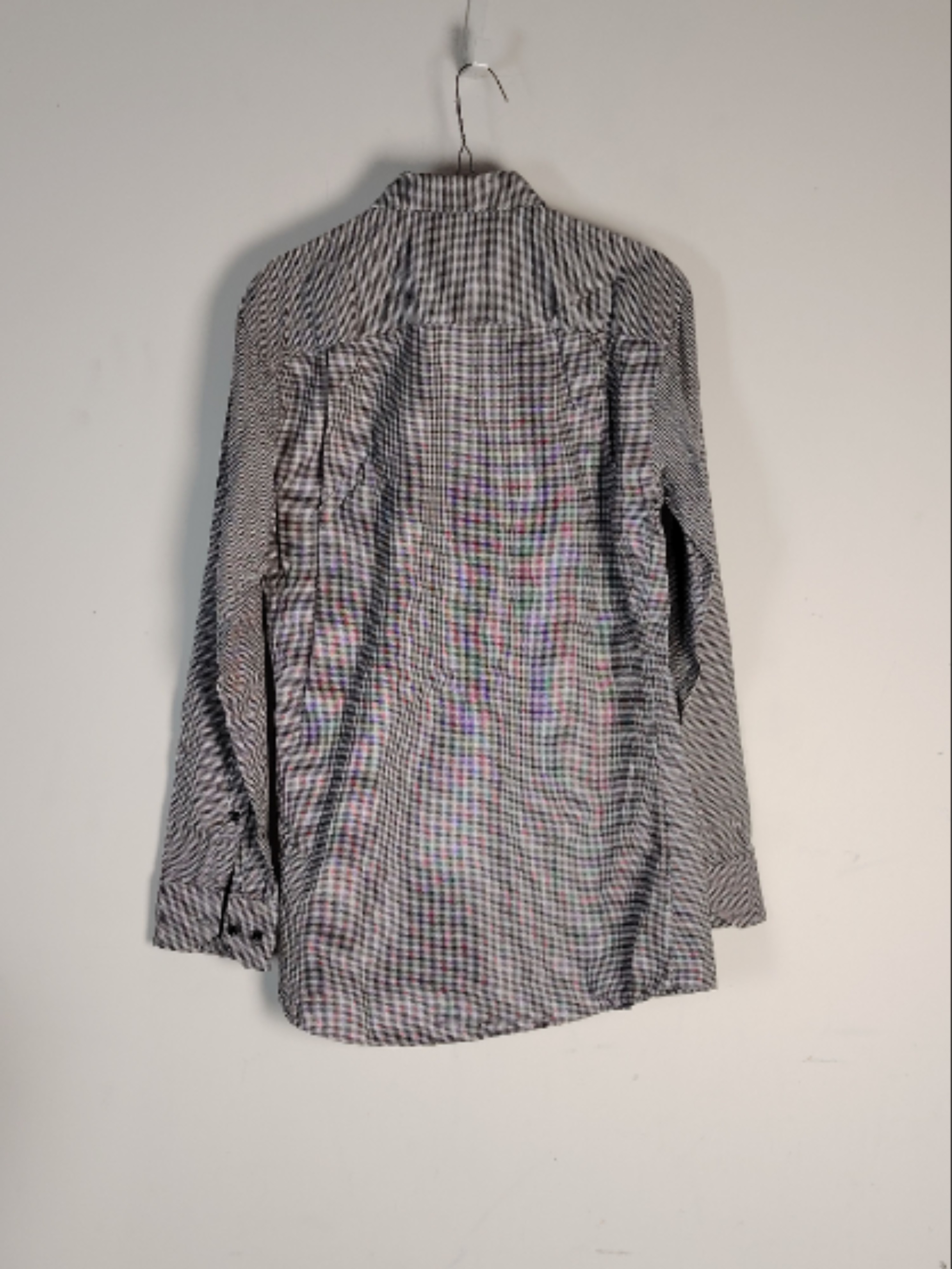 Hugo Boss -Chemise à petits carreaux noirs et blancs - 38/S - Photo 3