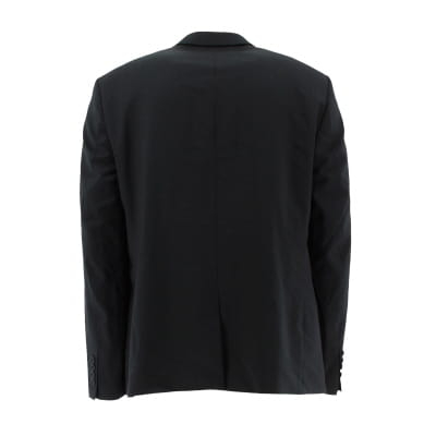 Voir photo 2 de Veste de costume noire unie - Homme - Lanificio Cerruti - Taille 58 Veste de costume noire unie - Homme - Lanificio Cerruti - Taille 58 - Vue 2 -