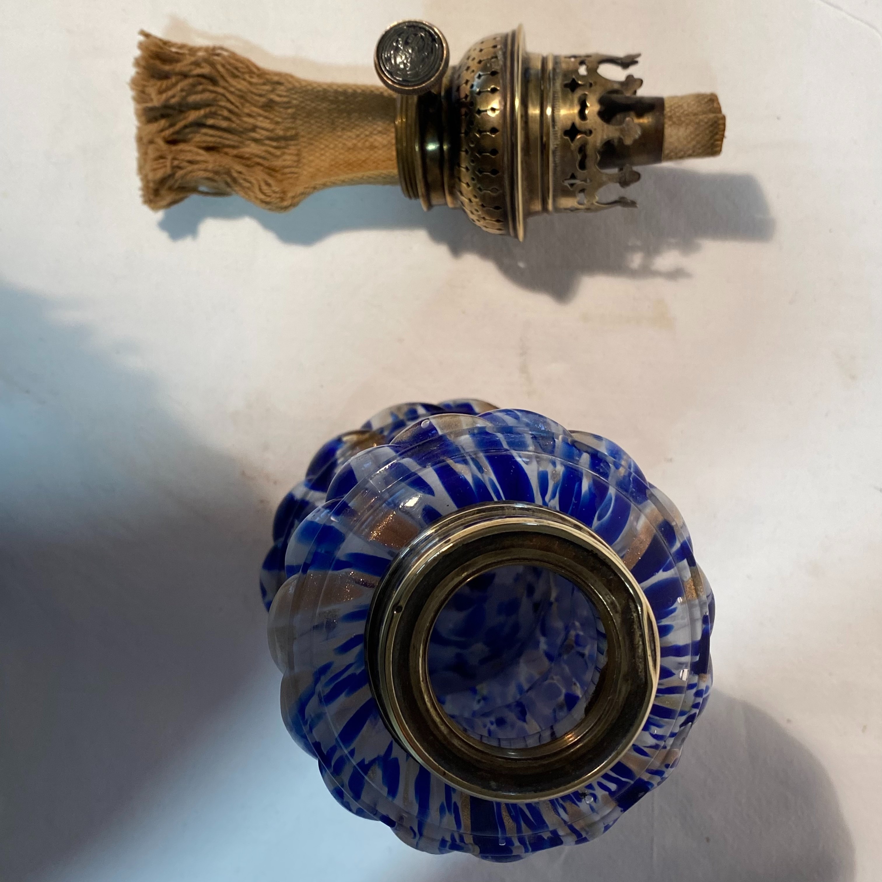 Lampe à pétrole Hugo Schneider Bon état - Vue 4 - 