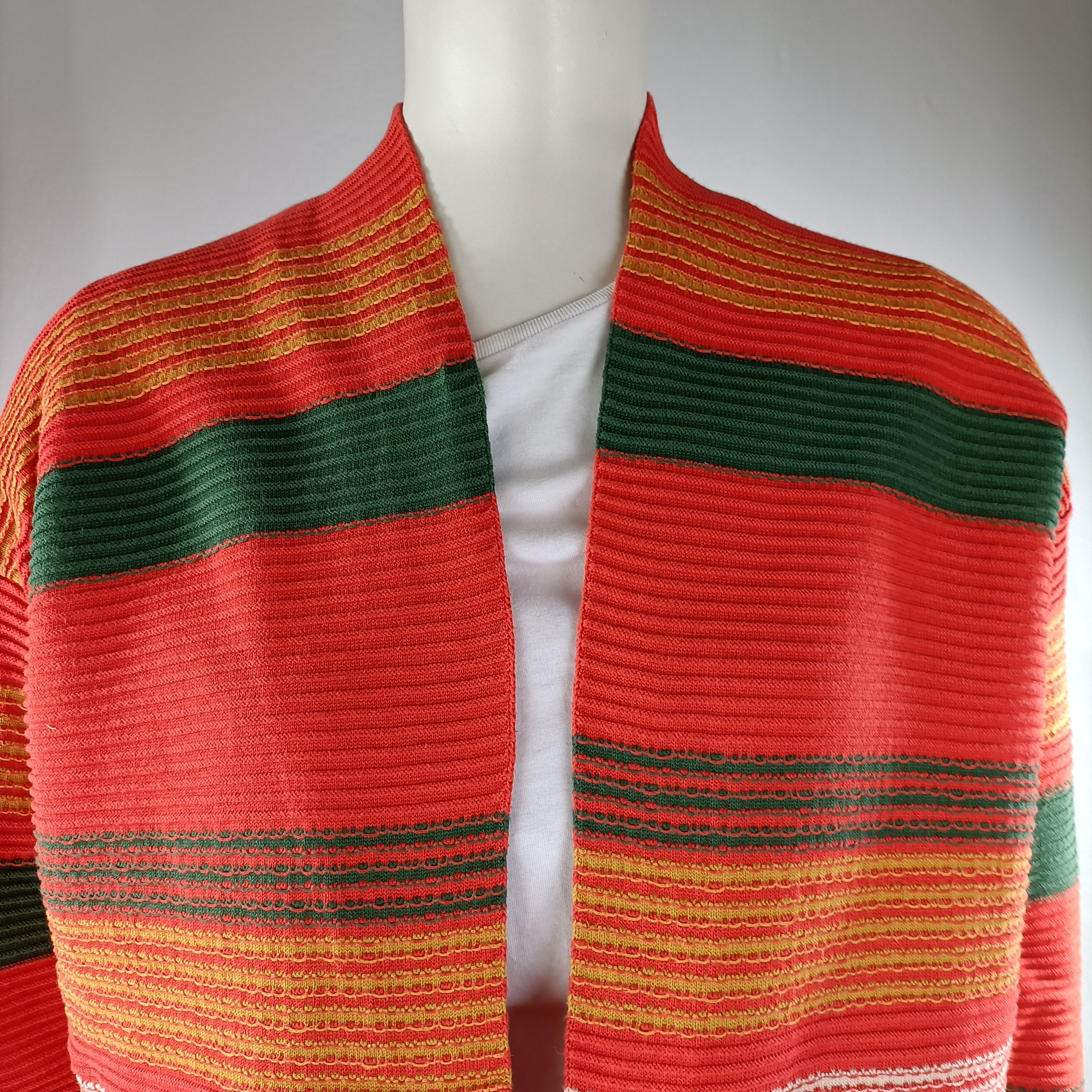 Gilet rayé en coton - Rinascimento - Taille M - Photo 5