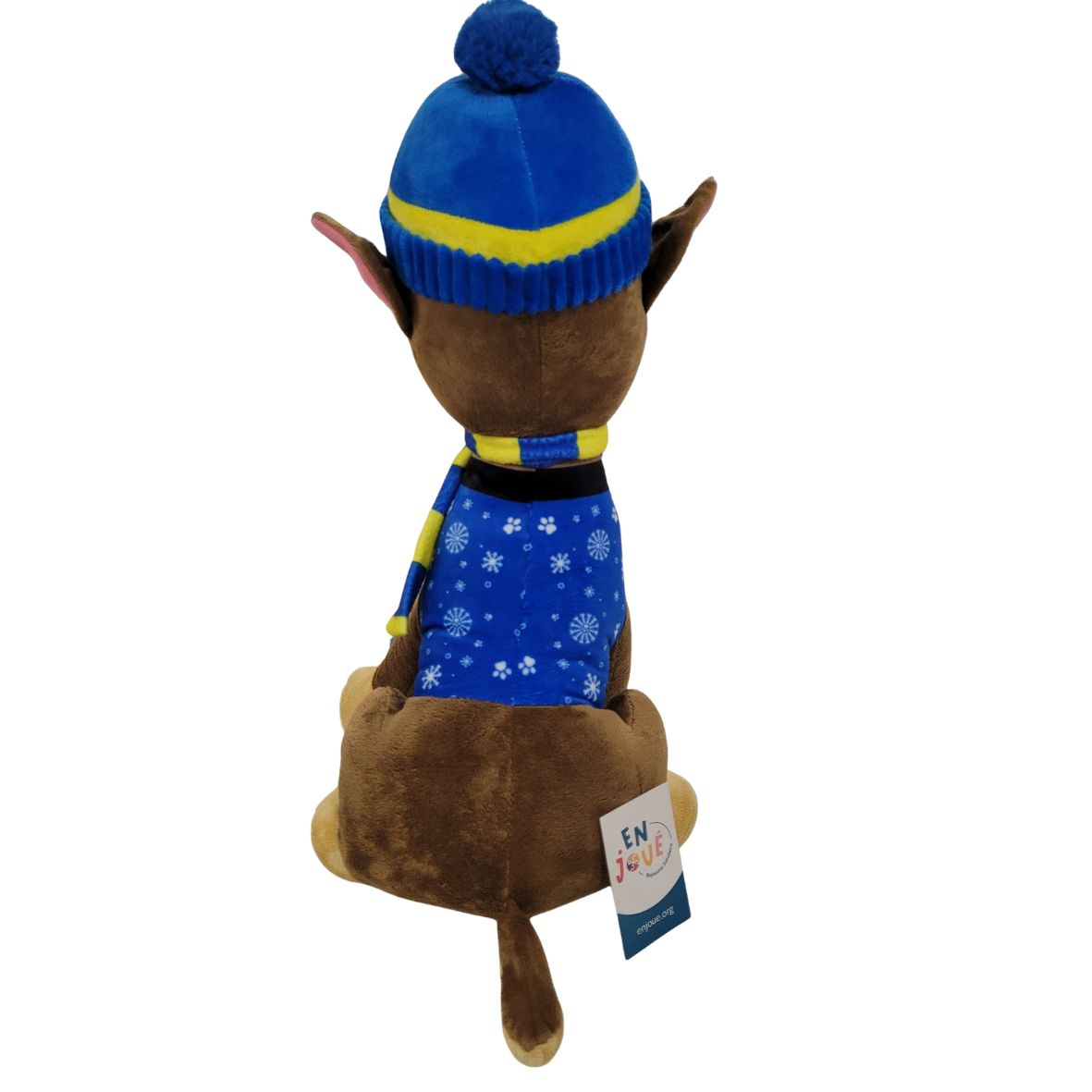 Peluche - Paw Patrol Chase 50 cm - Nickelodeon - À partir de 2 ans.  - Vue 3 - 