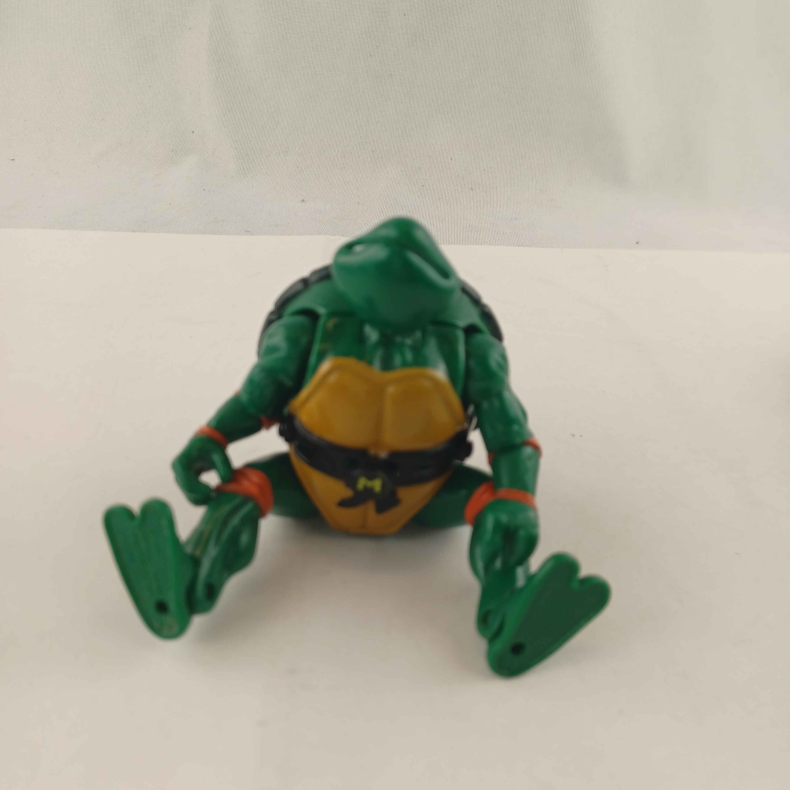 Lot de 3 figurines tortues ninja de la première série, Playmates toys et Mirage Studios de 1988 à 1992 Très bon état - Vue 7 - 