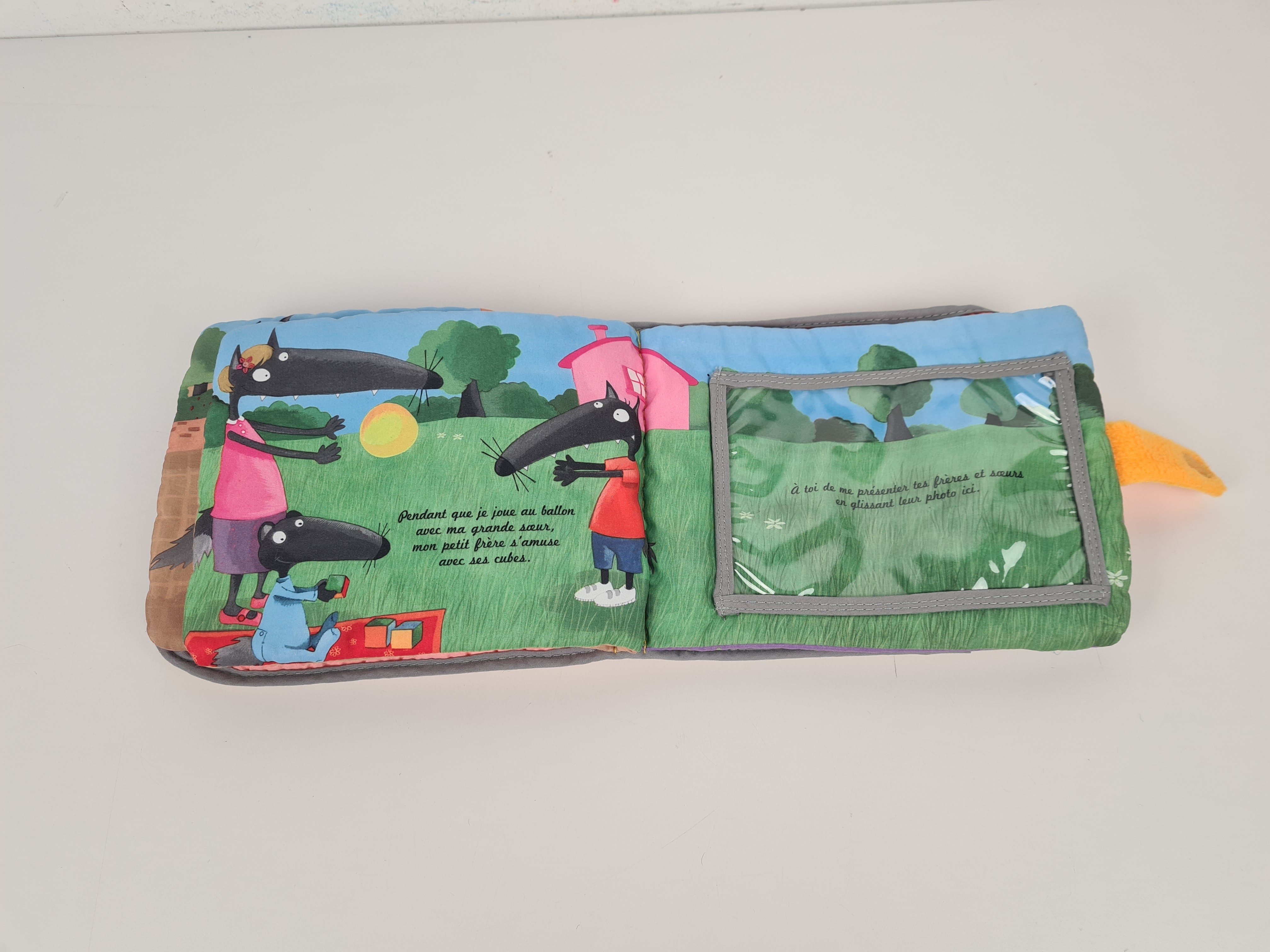 Livre en tissu - P'tit Loup mon premier livre photos - Editions Auzou - 0/3 ans - Photo 1