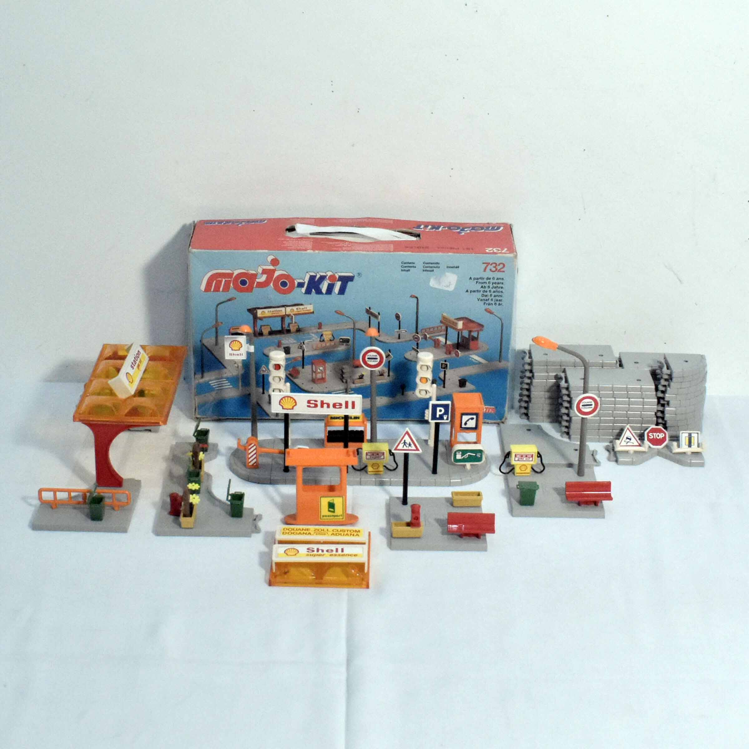 Mojo-Kit 732 - Majorette® - Station Service SHELL® - Bon état sur Label Emmaüs