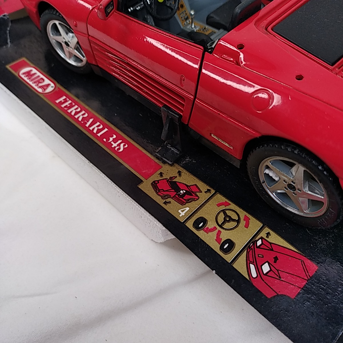 Voiture miniature Ferrari 348 Mira État correct - Vue 5 - 
