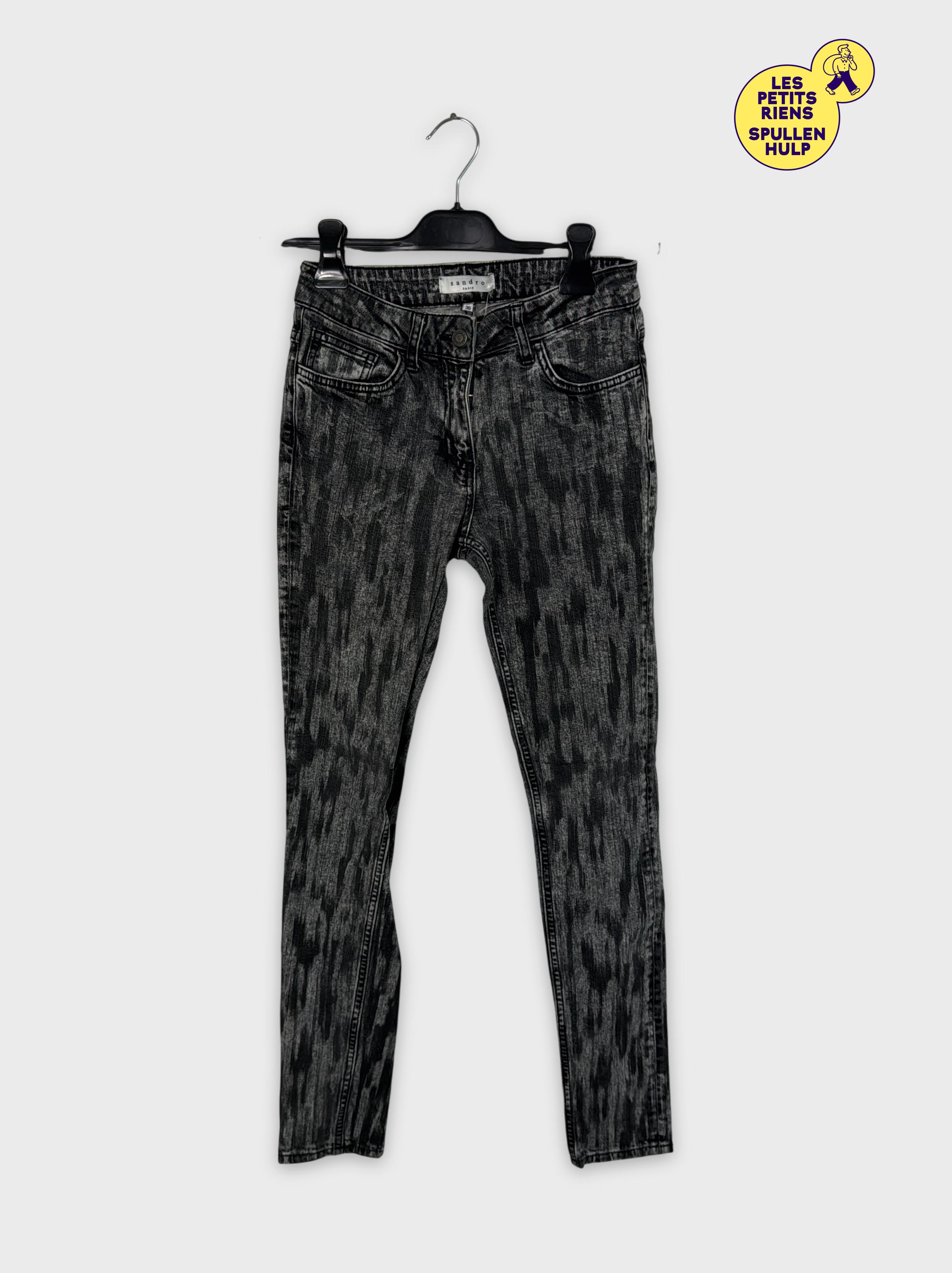 Jean Sandro gris délavé S 👖 - Photo 0