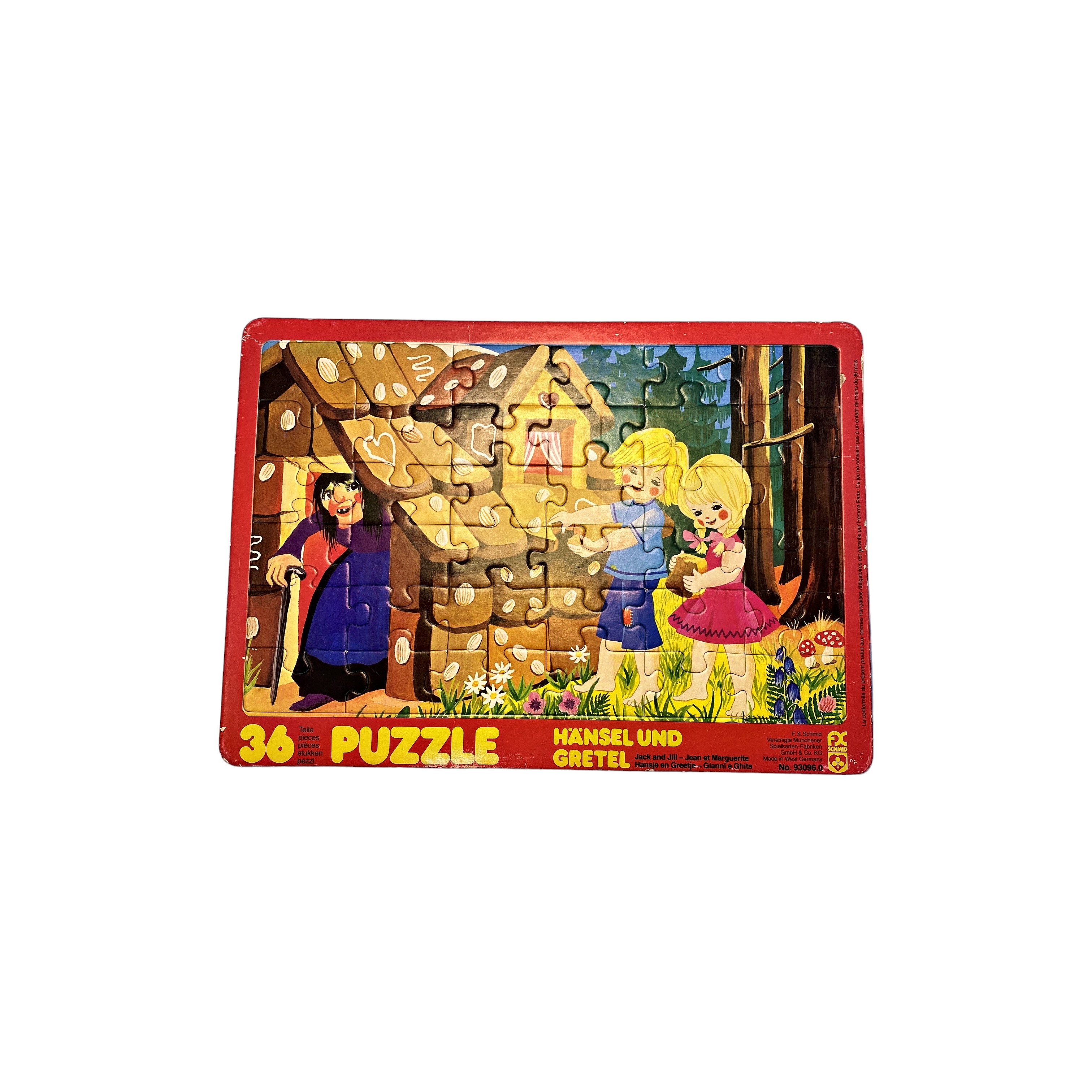 Puzzle cadre - Jack and Jill - Hansel et Gretel - 36 pièces Comme neuf - Vue 2 - 