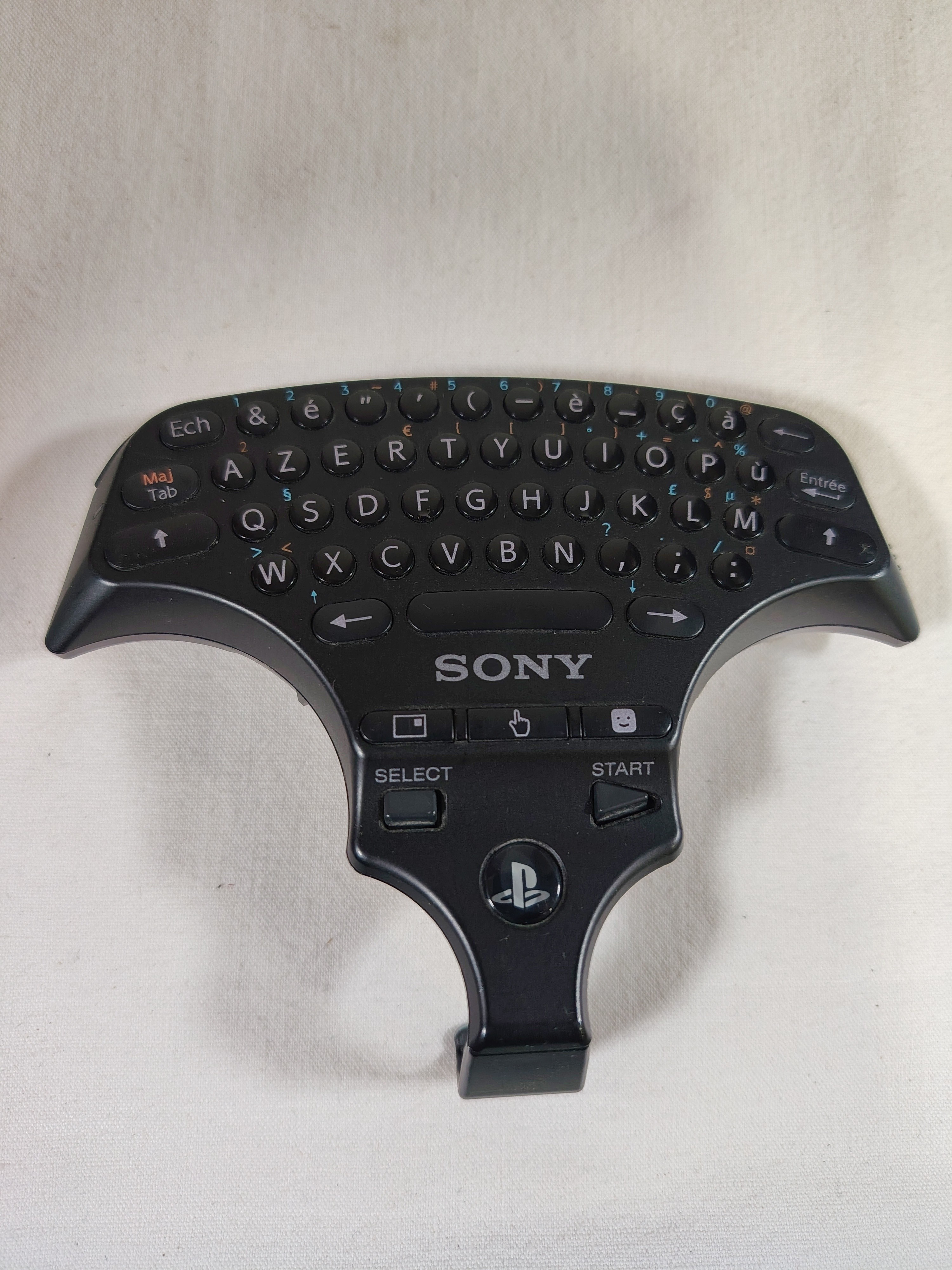 Clavier sans fil pour manette Sony PS3 ( AZERTY ) Très bon état - Vue 2 - 