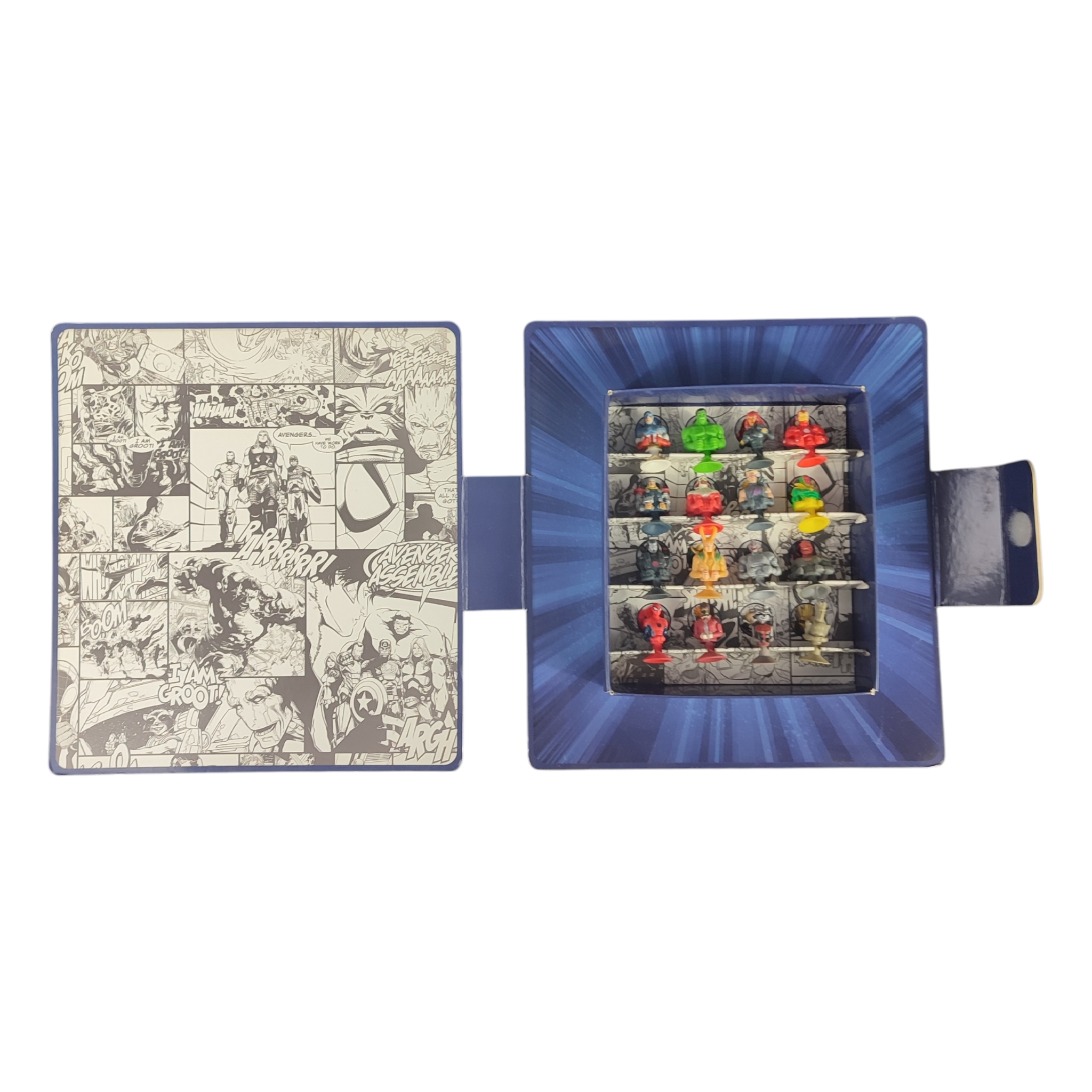 Voir photo 5 de Petites figurines collection avec carnet de rangement - MARVEL Super-Héros Mania - Carrefour 2016 - Complet Petites figurines collection avec carnet de rangement - MARVEL Super-Héros Mania - Carrefour 2016 - Complet Bon état - Vue 5 -