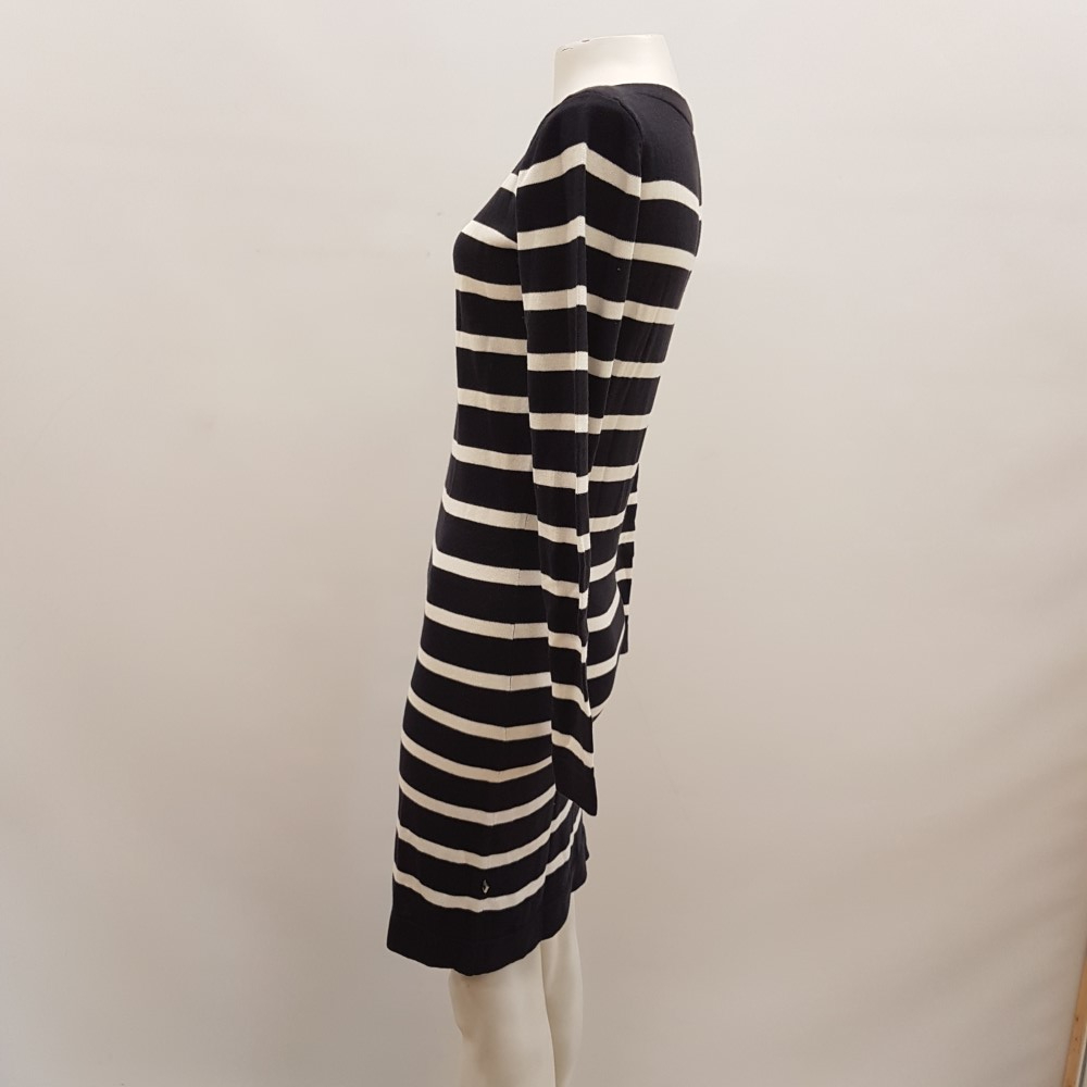 Robe bleu marine rayures blanches - RED GREEN - Taille S Bon état - Vue 2 - 