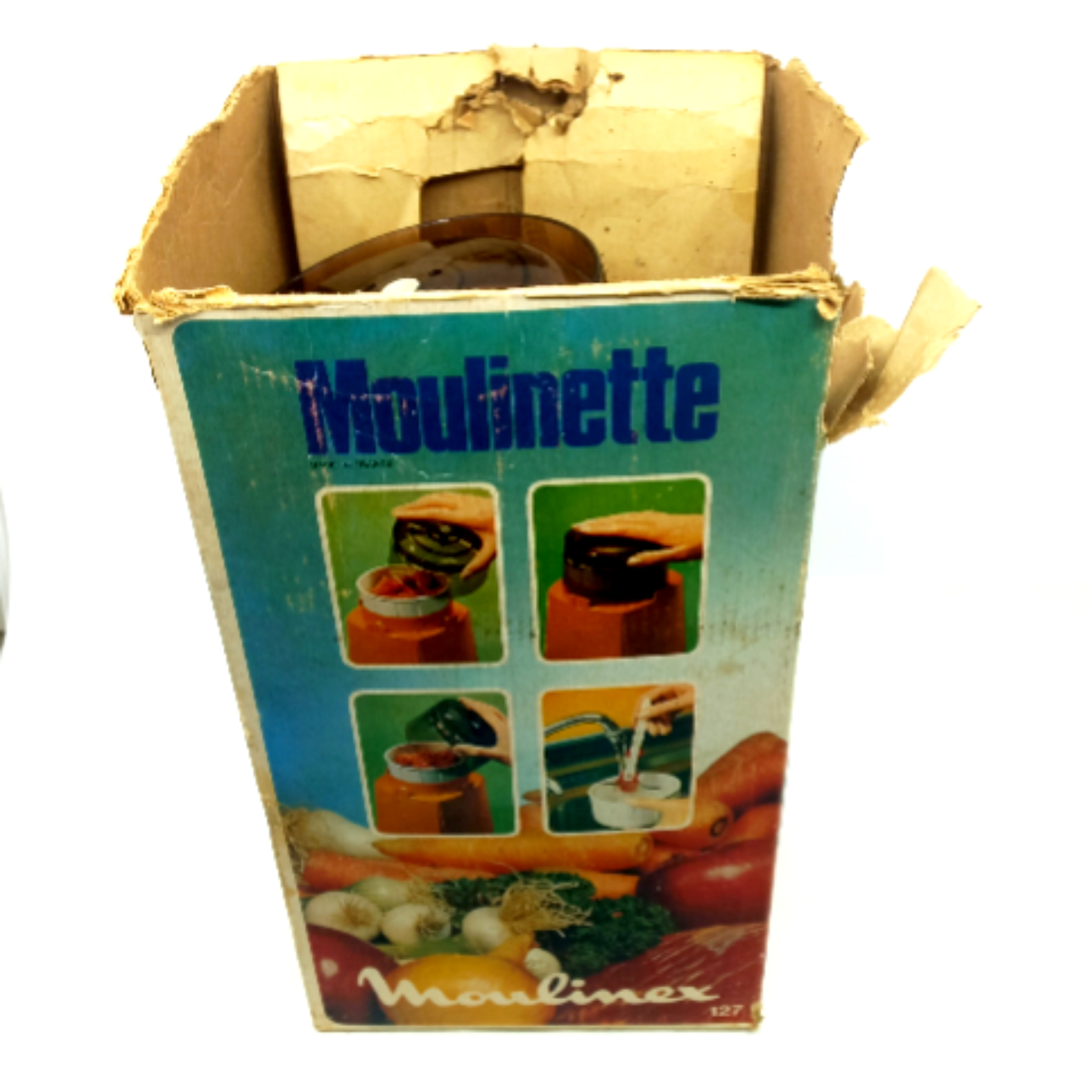 Moulinette électrique MOULINEX Vintage années 70 État correct - Vue 12 - 