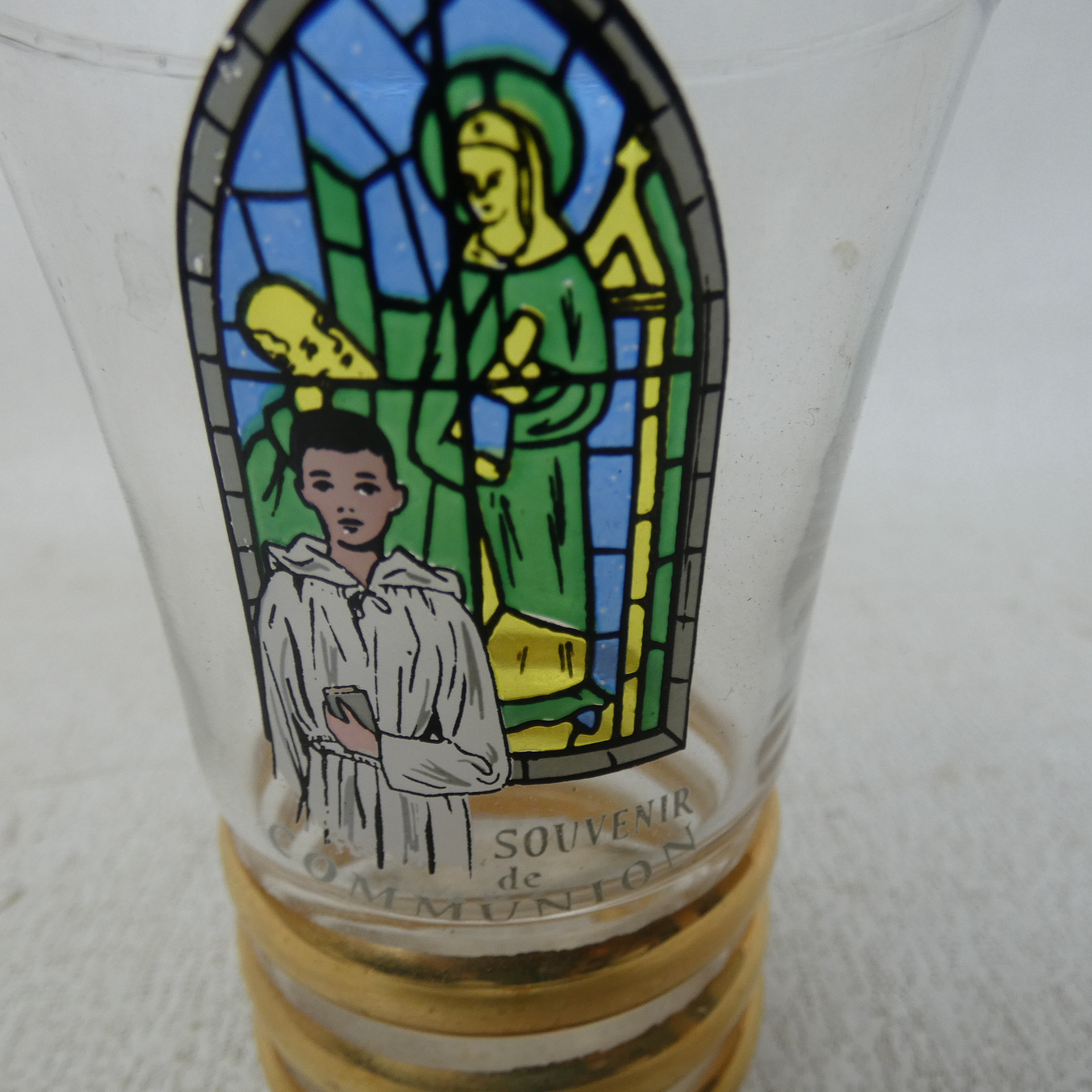Ensemble Communion Vintage en Porcelaine Bon état - Vue 8 - 