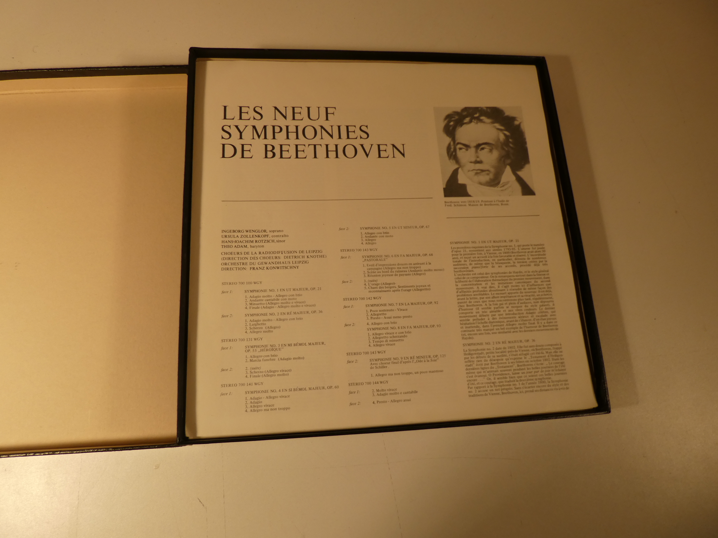 L'intégrale des 9 symphonies de Beethoven  - Photo 2