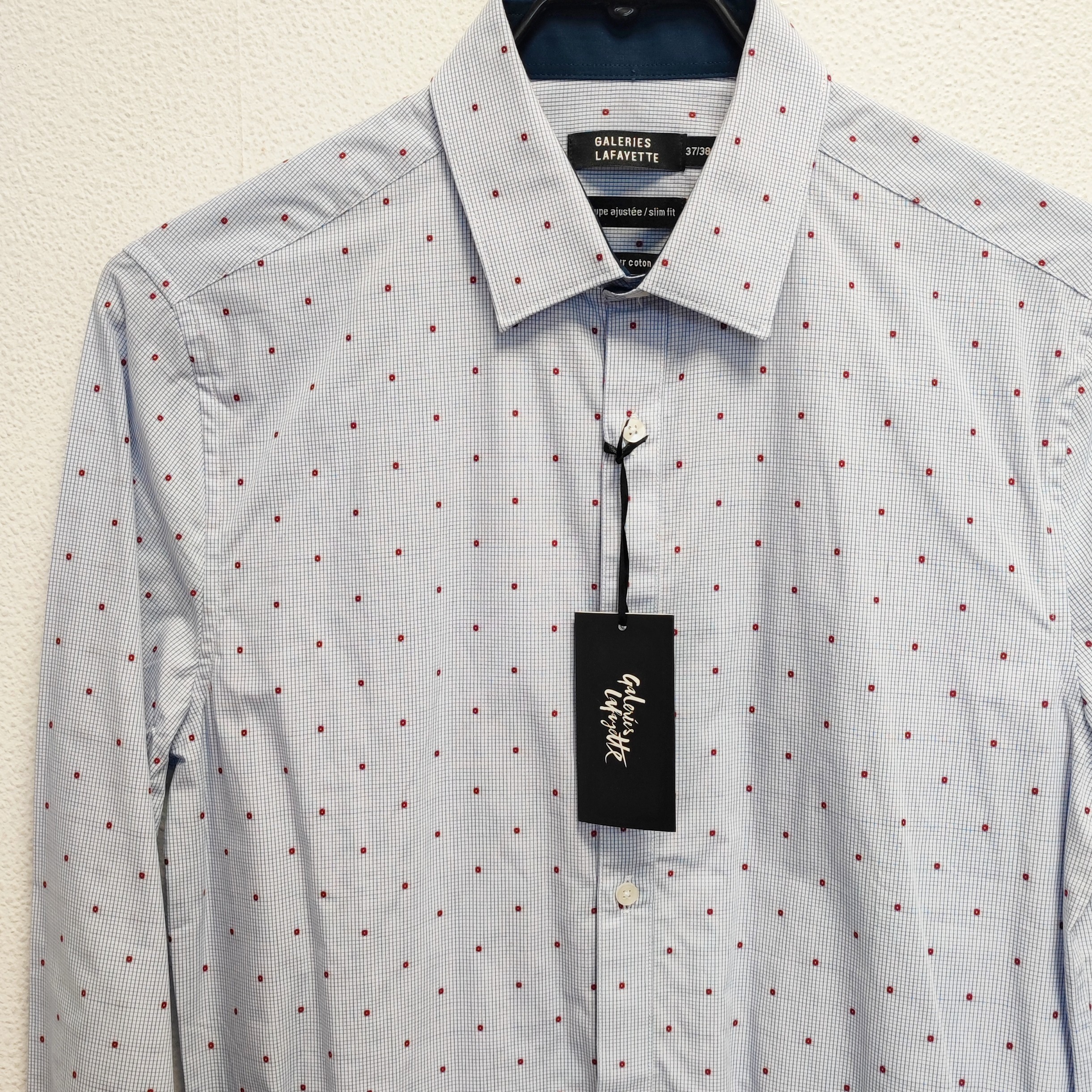 GALERIES LAFAYETTE - Chemise coupe slim - 37/38 - Homme - Photo 1