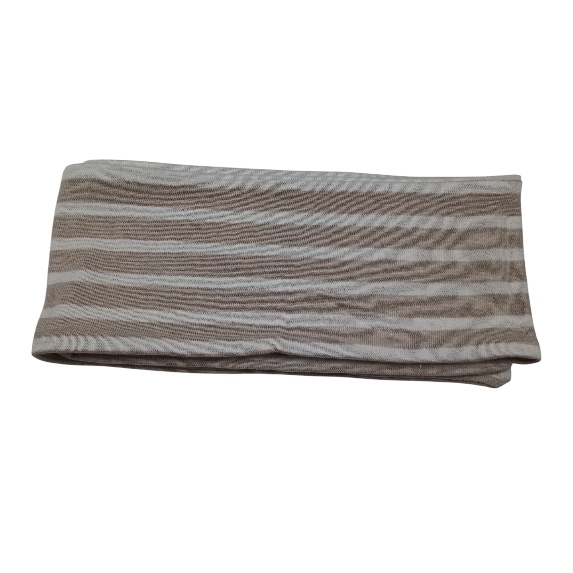 Echarpe enfant beige, fabriqué dans notre atelier Acsomur, à partir de tissu recyclé - Photo 1