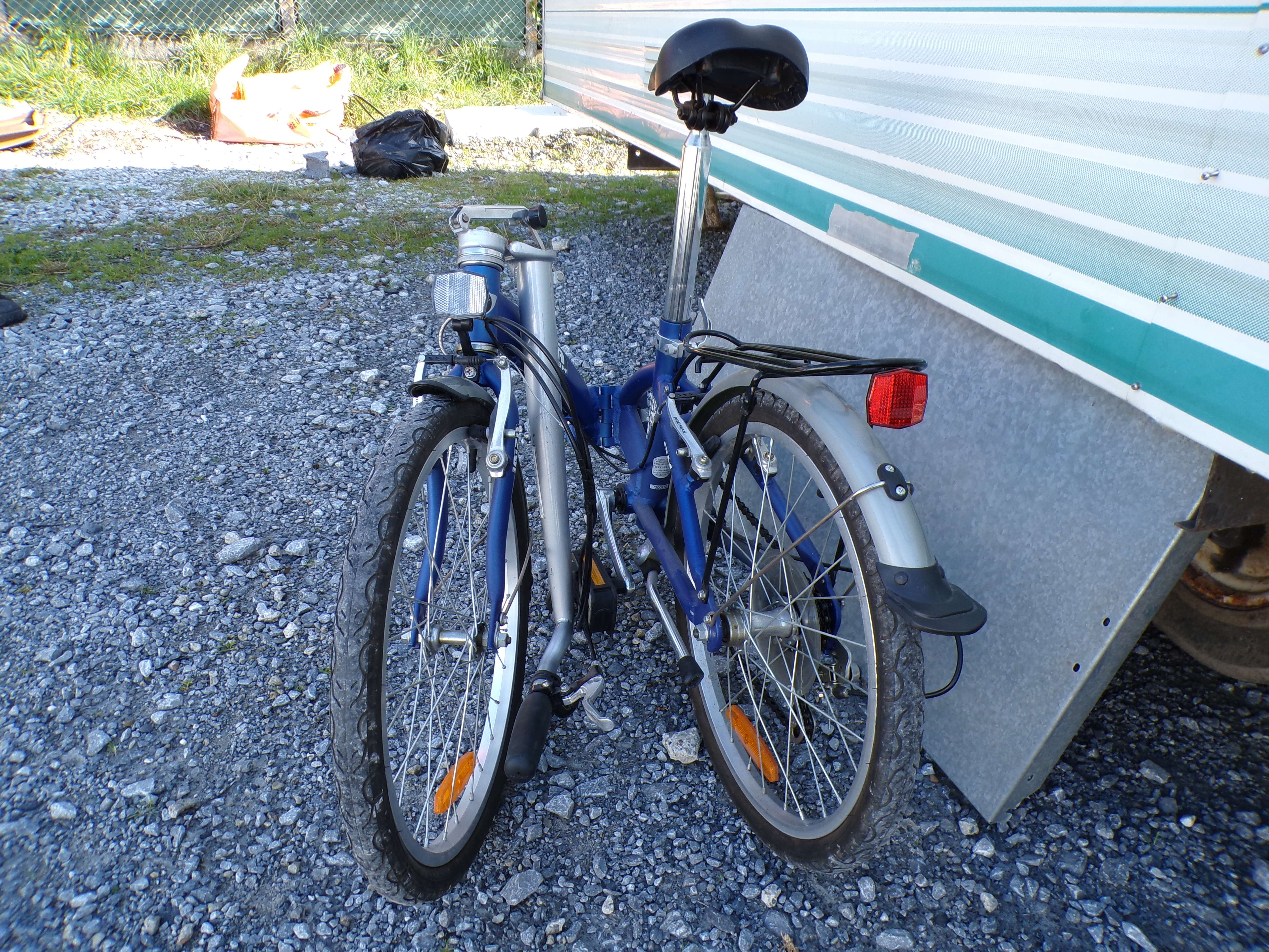 Voir photo 15 de Vélo pliant adulte bleu Ibiza Vélo pliant adulte bleu Ibiza Comme neuf - Vue 15 -