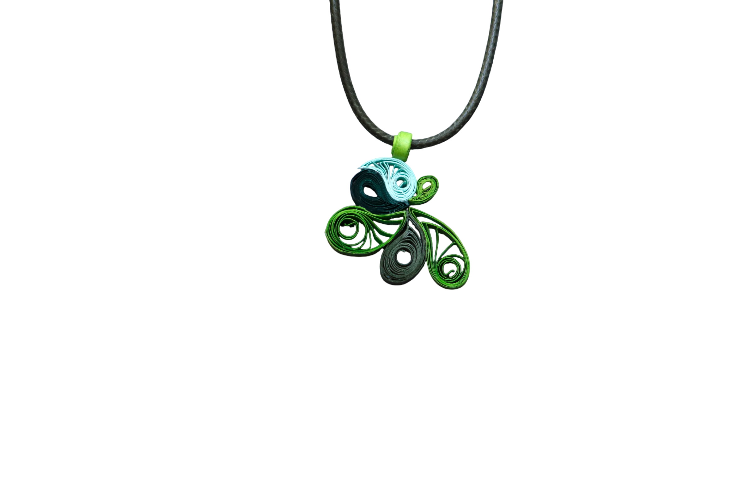 Collier en papier upcyclé - Photo 0