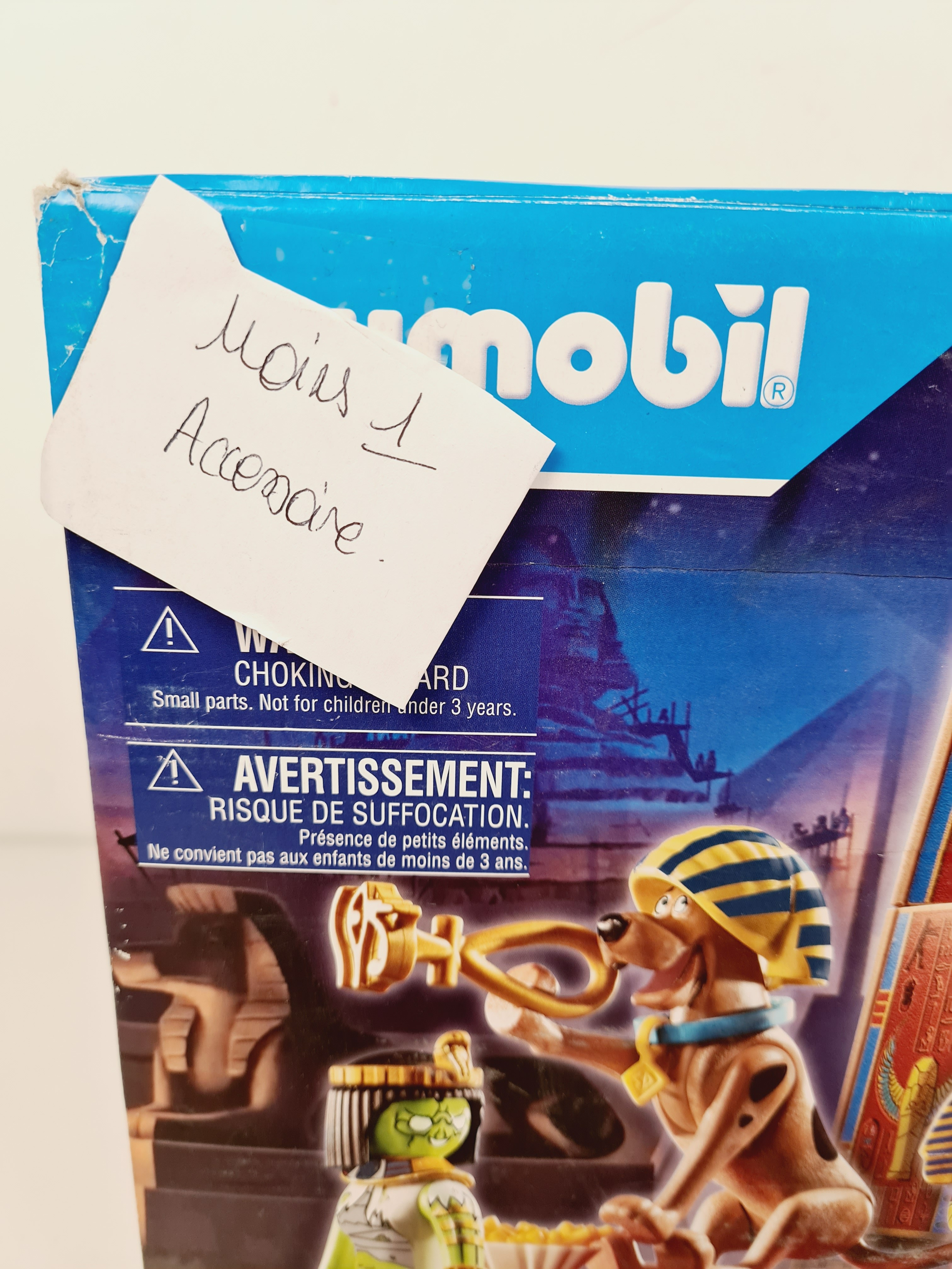 Playmobil - Playmobil 70365 - Scooby-Doo Scoobydoo Histoires en Egypte - 5 ans + Bon état - Vue 6 - 